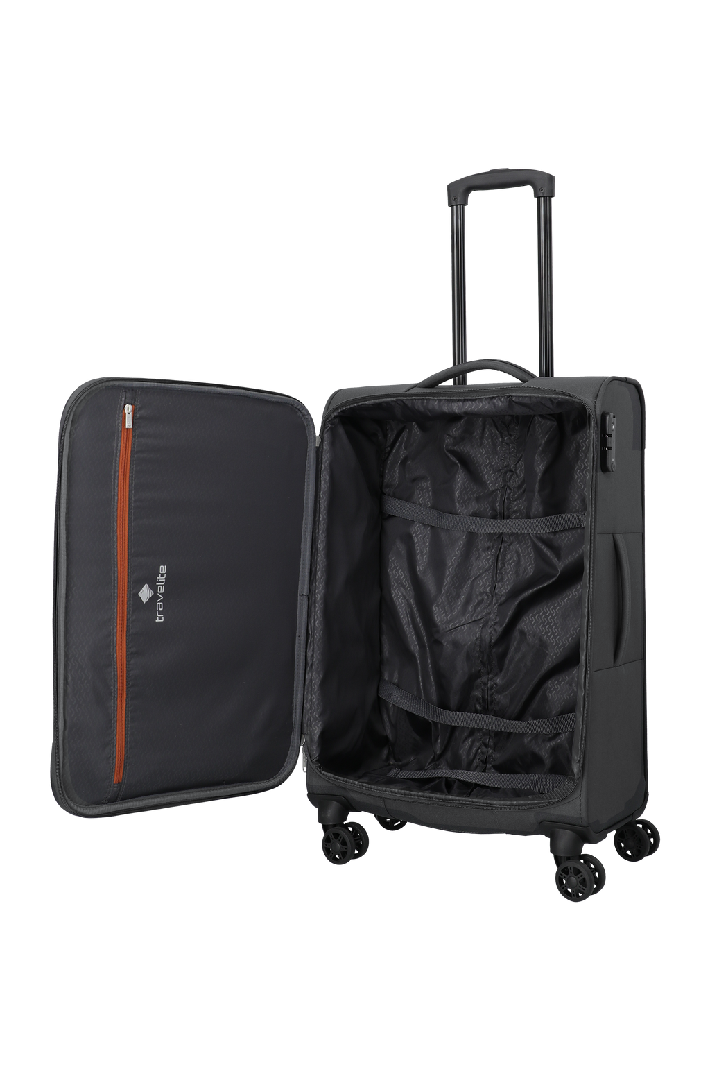 Travelite PRIEGO 4w Trolley M, Anthrazit – Produktansicht 6