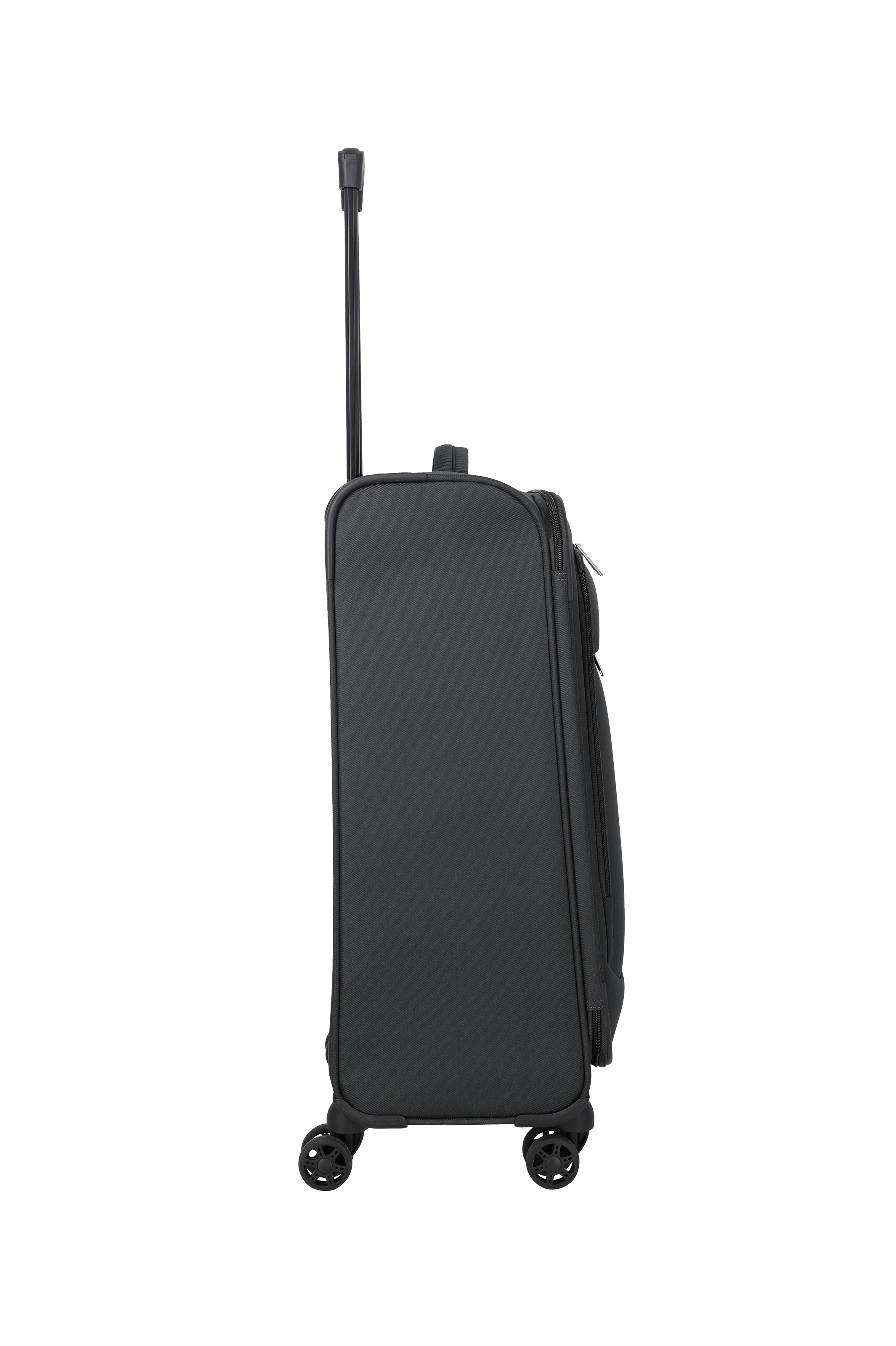 Travelite PRIEGO 4w Trolley M, Anthrazit – Seitenansicht