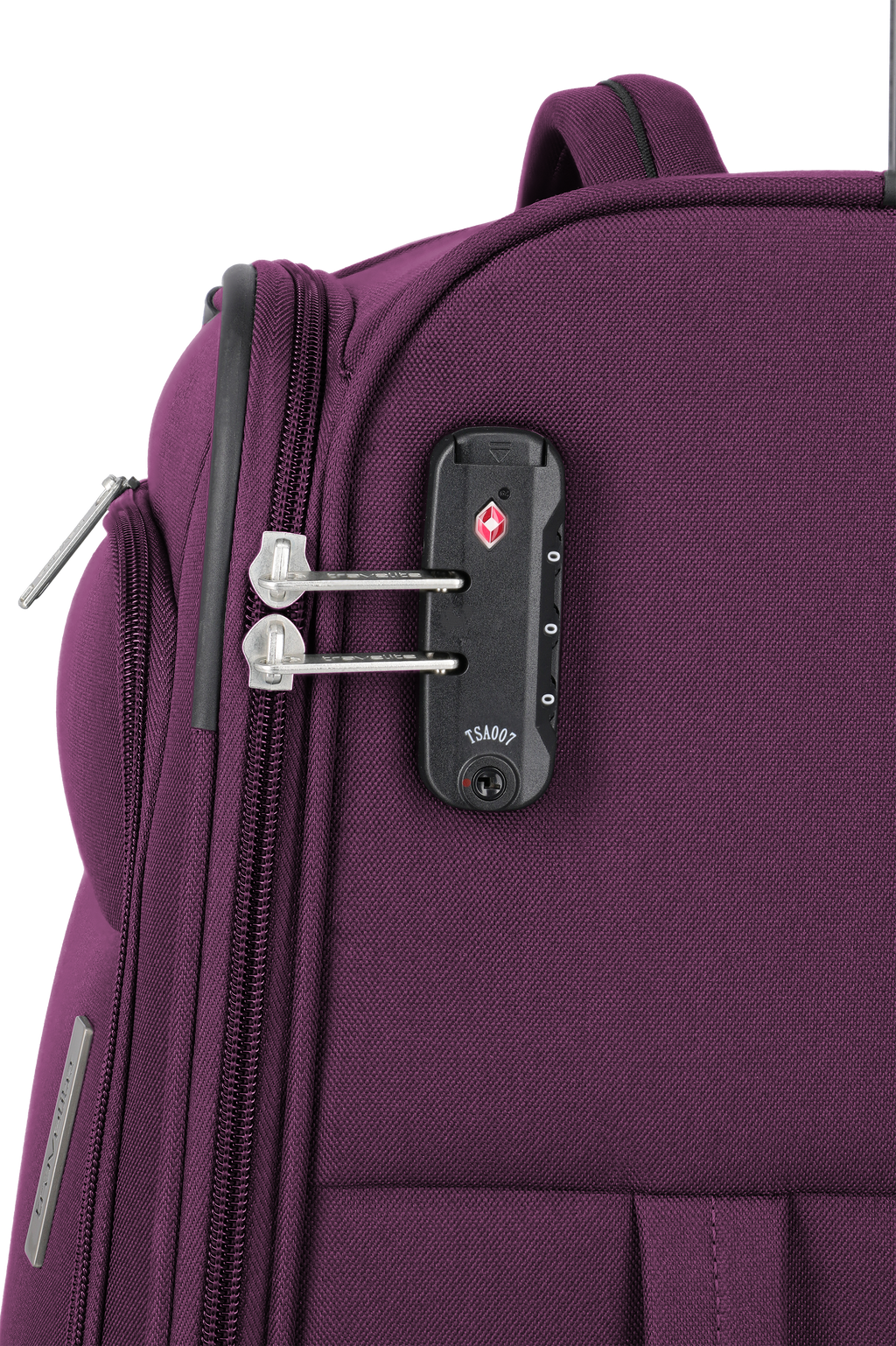 Travelite PRIEGO 4w Trolley M, Berry – Produktansicht 7