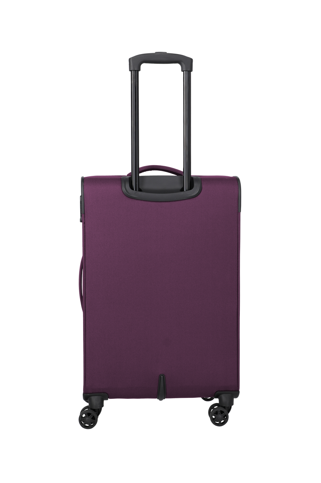 Travelite PRIEGO 4w Trolley M, Berry – Rückansicht