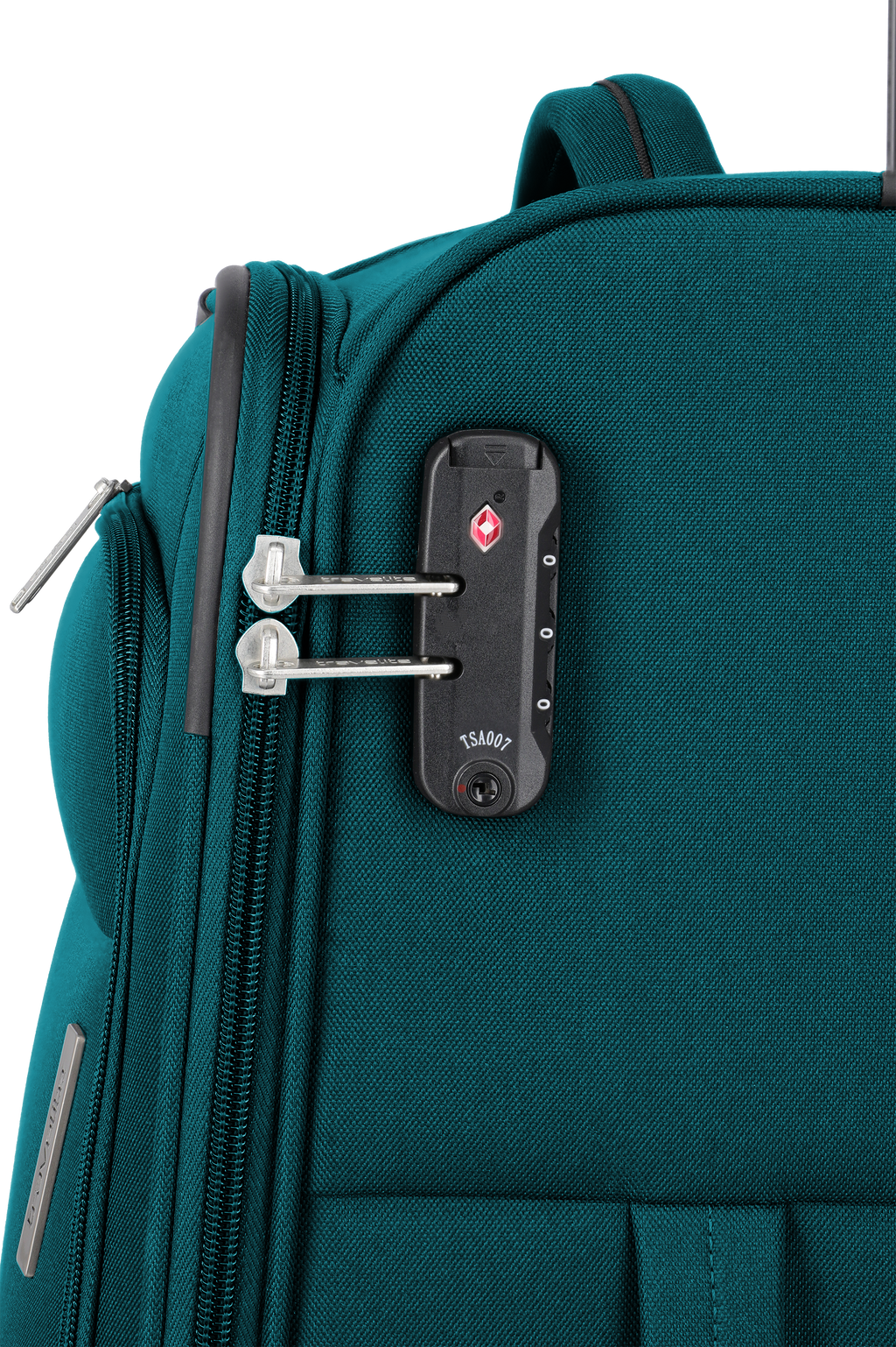 Travelite PRIEGO 4w Trolley M, Petrol – Produktansicht 7