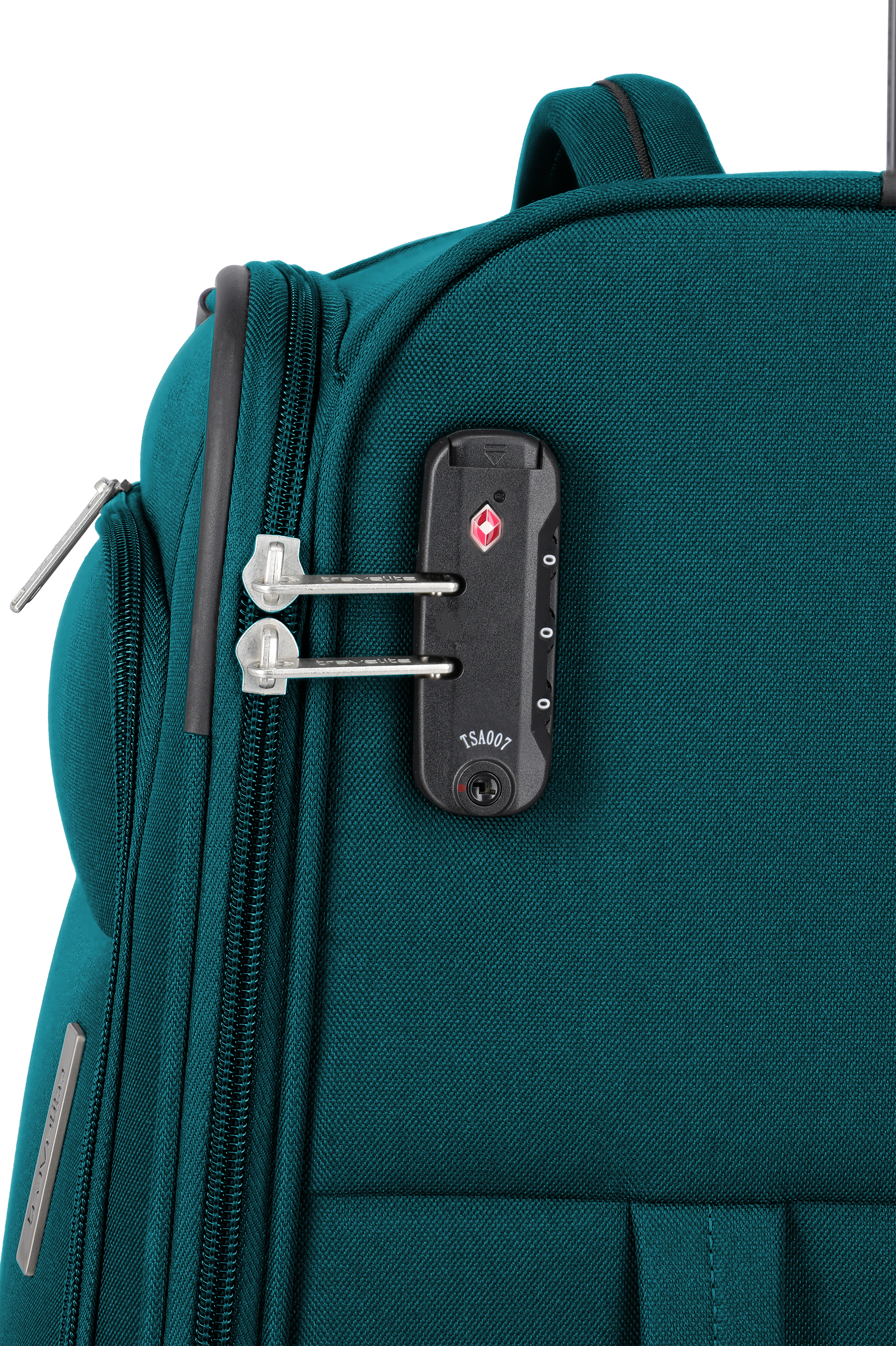 Travelite PRIEGO 4w Trolley M, Petrol – Produktansicht 7