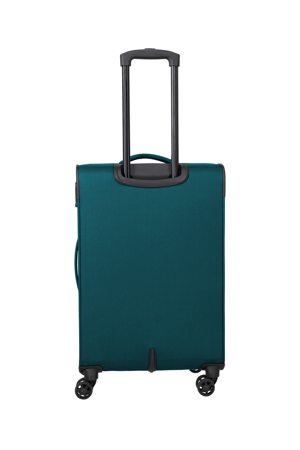 Travelite PRIEGO 4w Trolley M, Petrol – Rückansicht