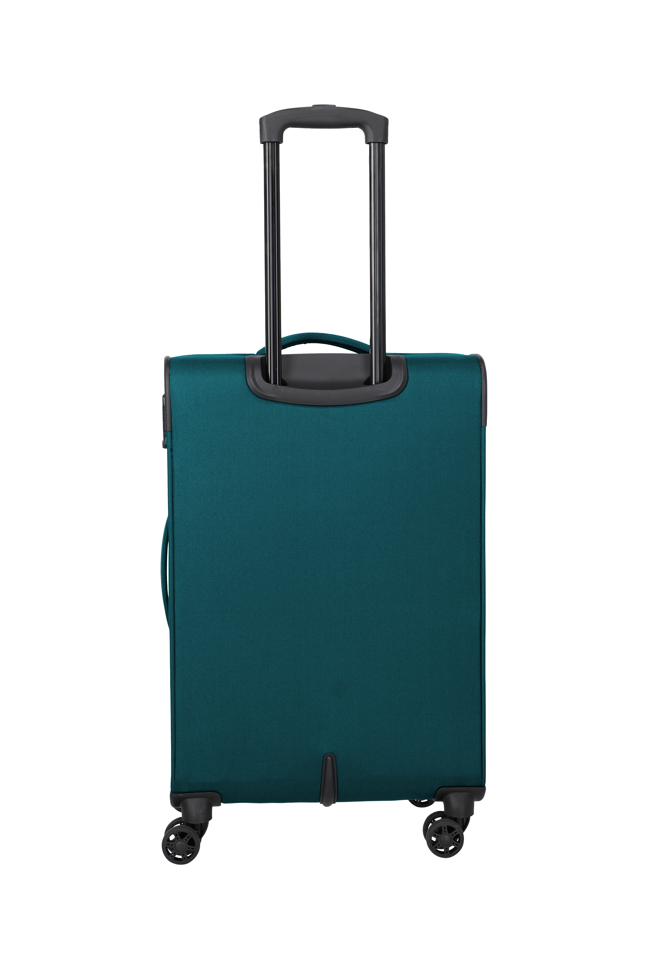 Travelite PRIEGO 4w Trolley M, Petrol – Rückansicht