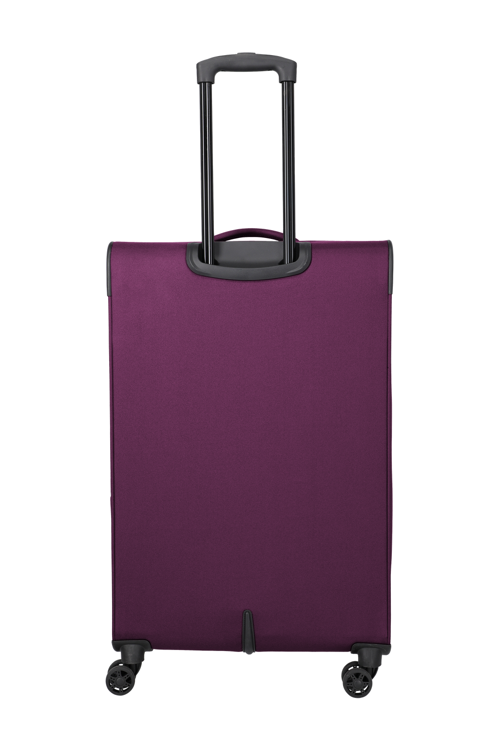 Travelite PRIEGO 4w Trolley L, Berry – Rückansicht