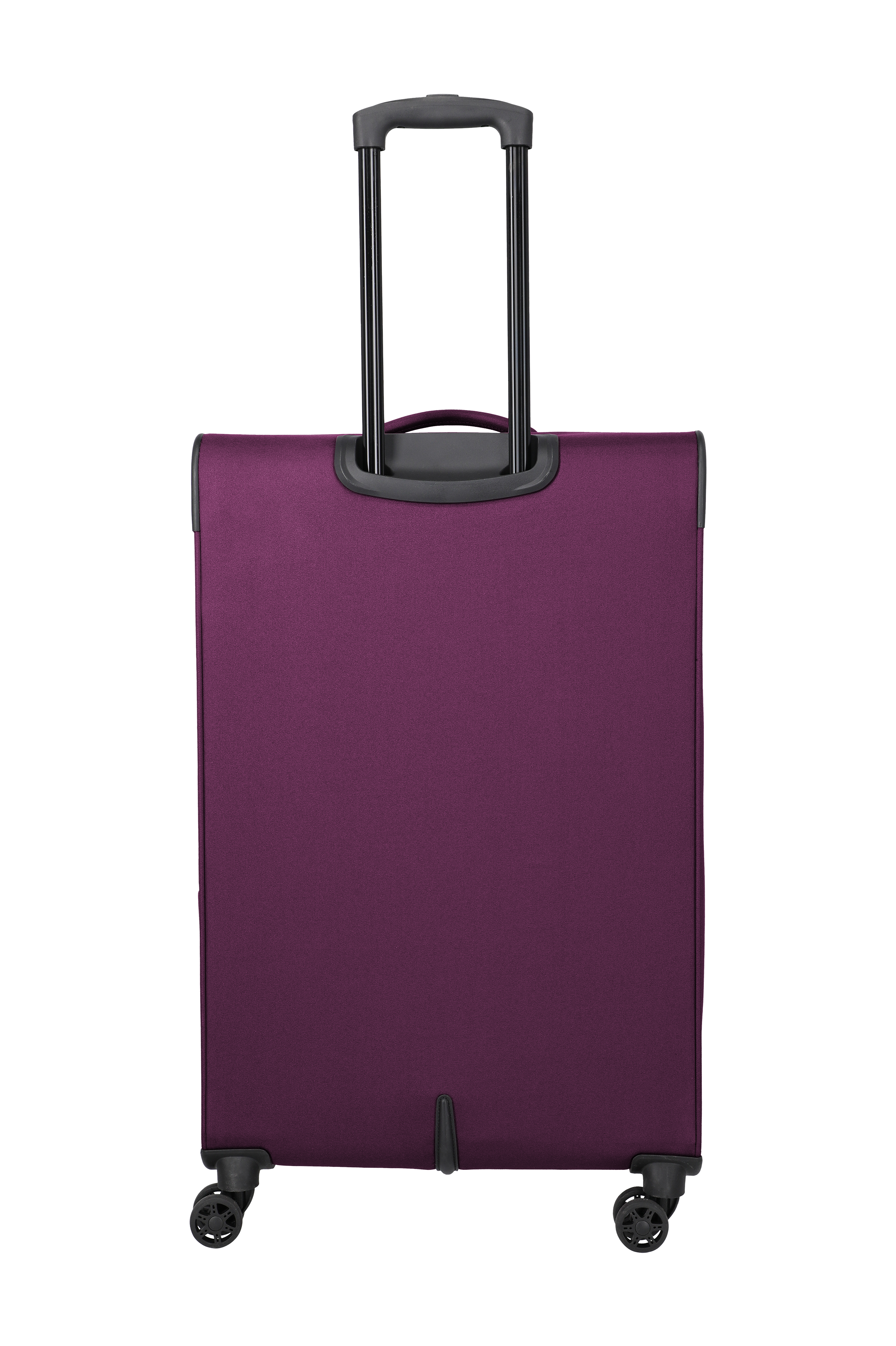 Travelite PRIEGO 4w Trolley L, Berry – Rückansicht