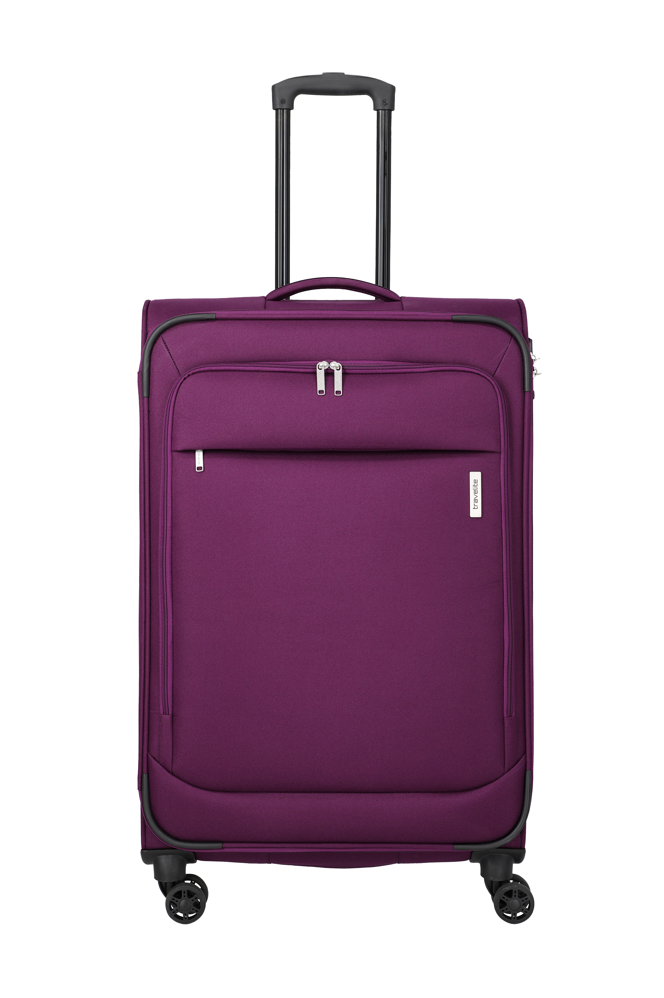 Travelite PRIEGO 4w Trolley L, Berry – Koffer L
