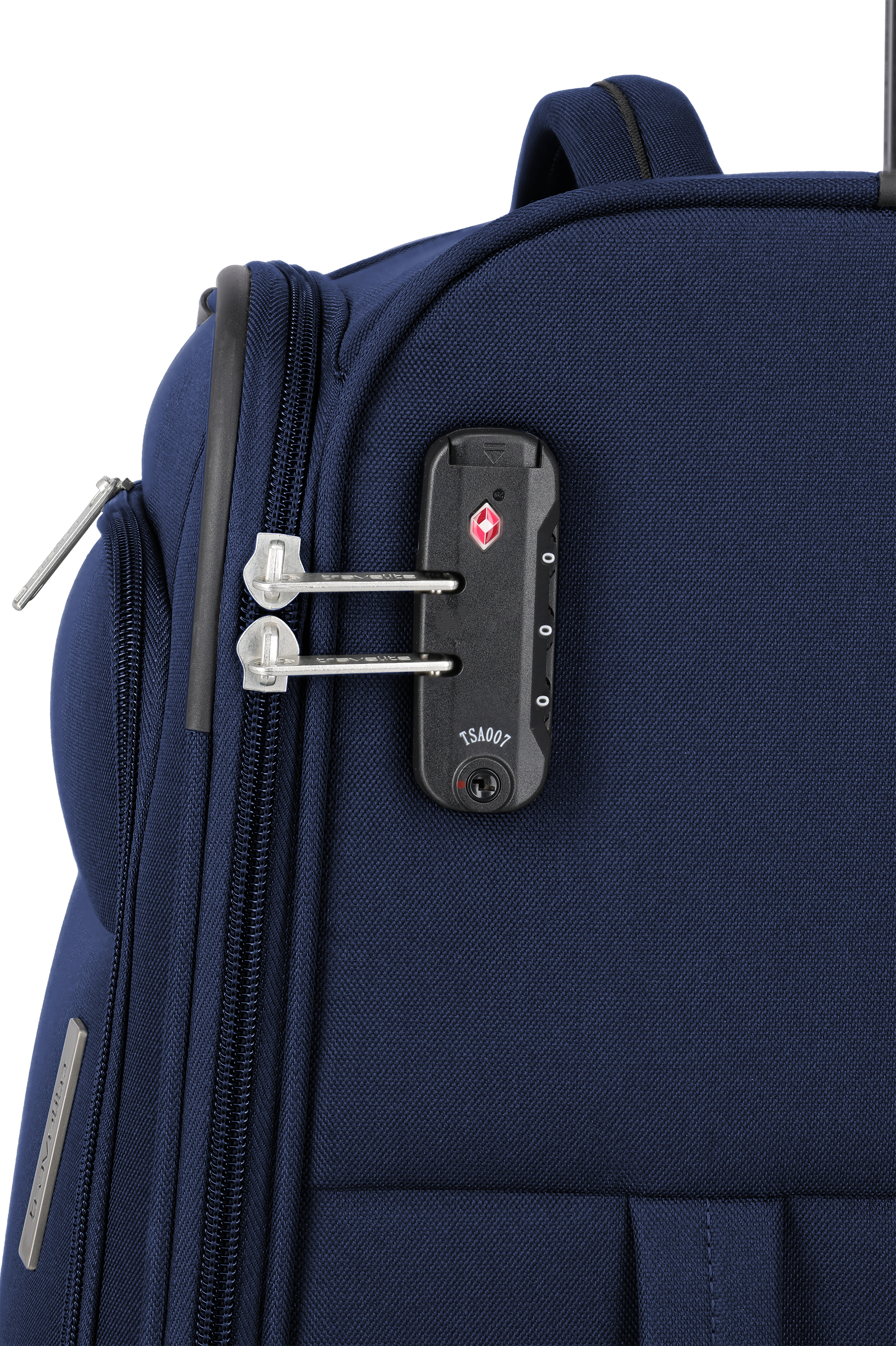 Travelite PRIEGO 4w Trolley L, Navy – Produktansicht 7