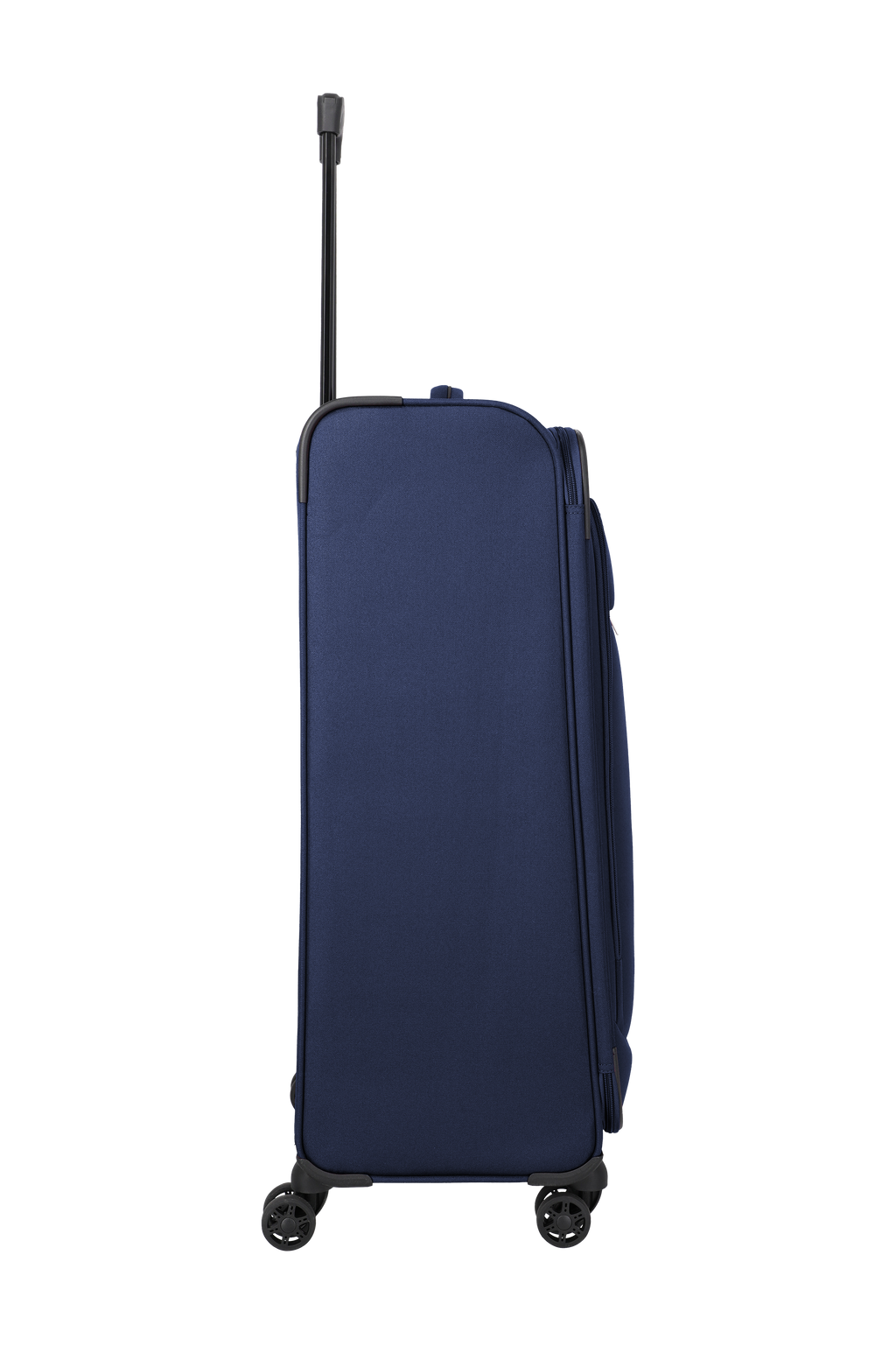 Travelite PRIEGO 4w Trolley L, Navy – Seitenansicht