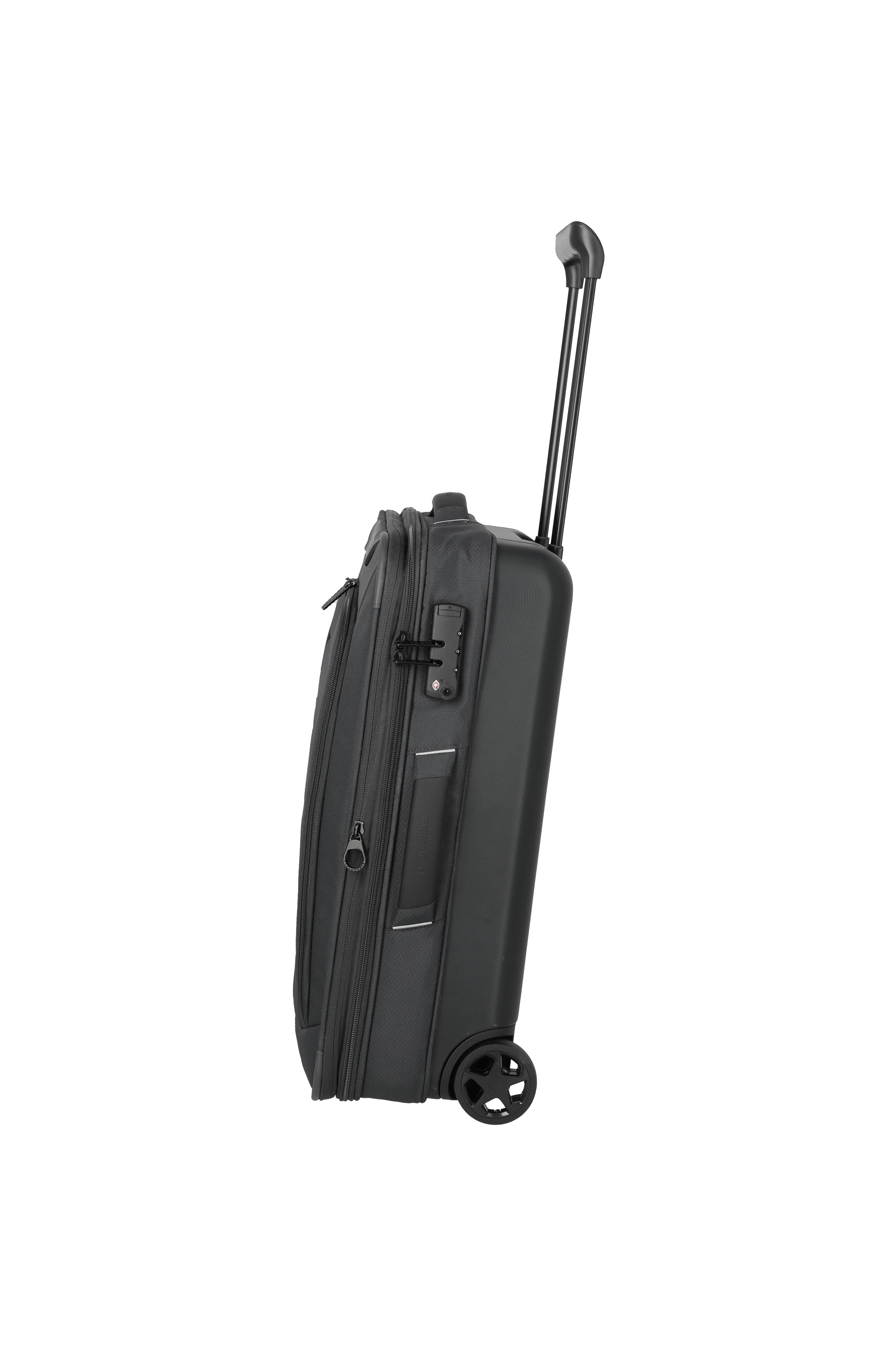 Travelite SKAII Hybrid-Trolley S Koffer in Grau – Ansicht 4