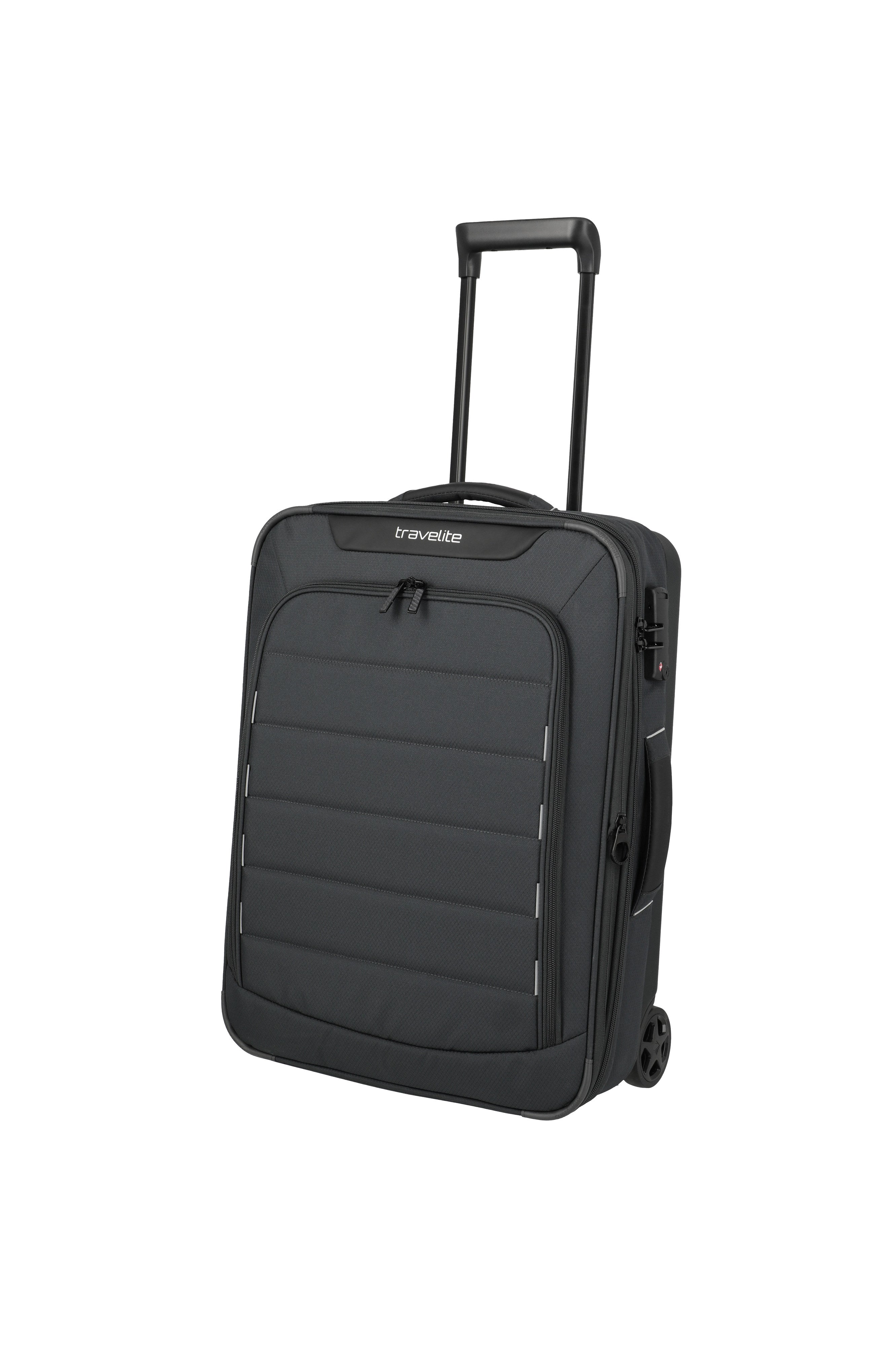 Travelite SKAII Hybrid-Trolley S Koffer in Grau – Ansicht 2
