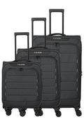 Travelite SKAII Koffer-Set L/M/S Koffer-Set in Grau