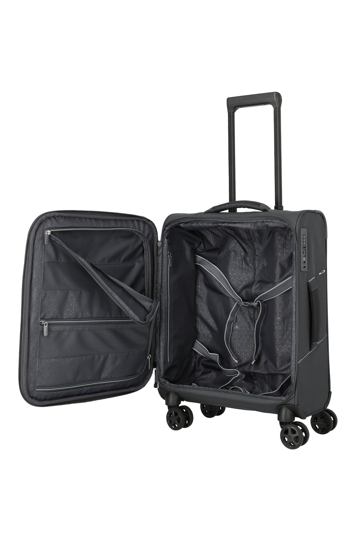 Travelite SKAII Trolley S Koffer in Grau – Ansicht 5