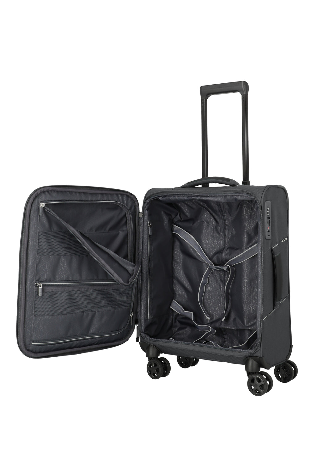 Travelite SKAII Trolley S Koffer in Grau – Ansicht 5