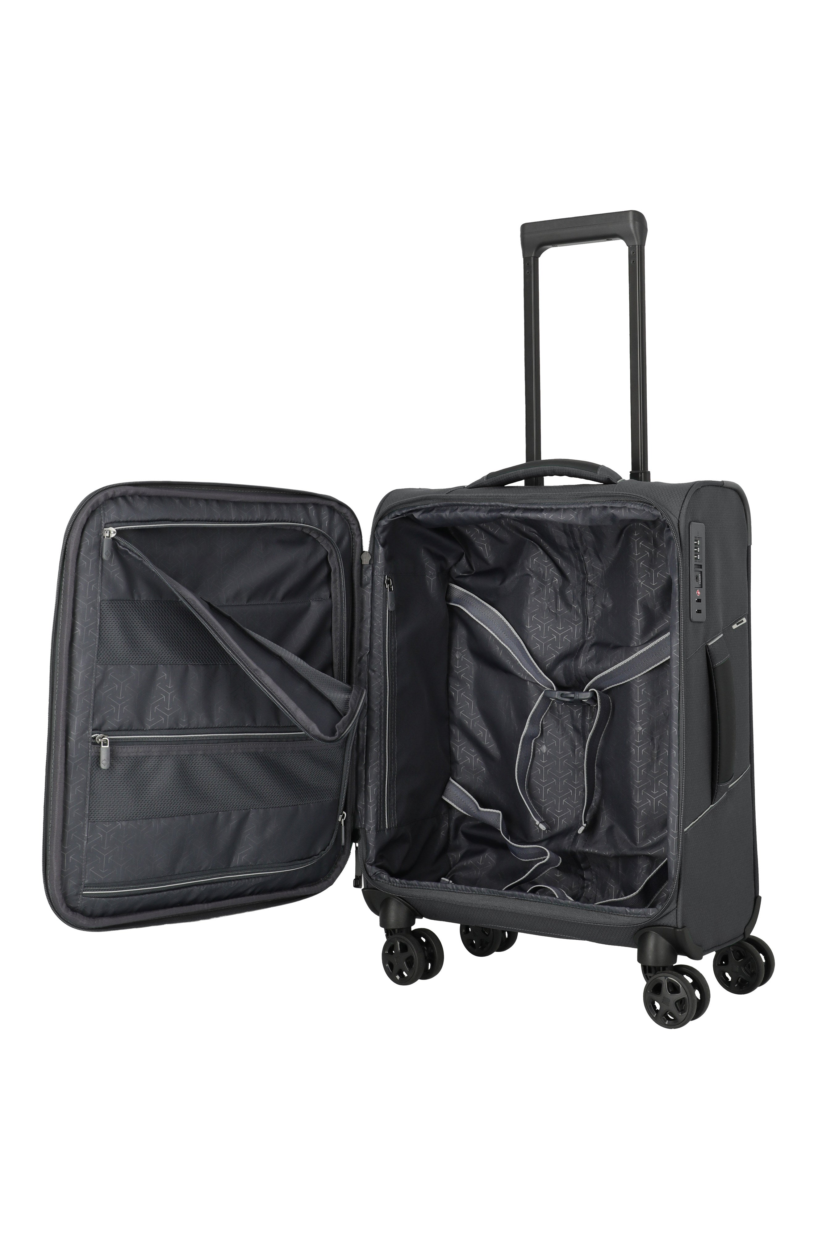 Travelite SKAII Trolley S Koffer in Grau – Ansicht 5