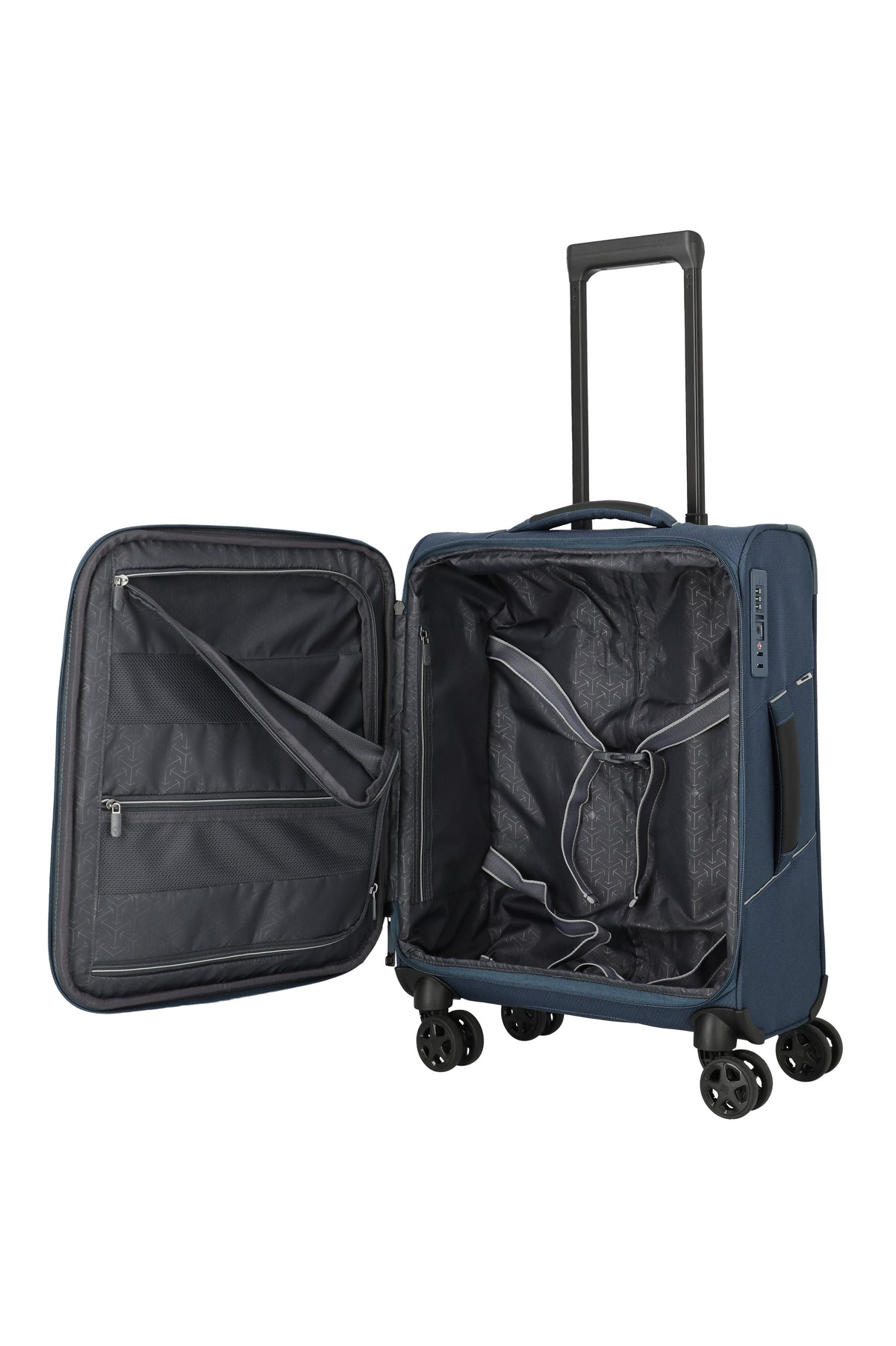 Travelite SKAII Trolley S Koffer in Blau – Ansicht 5