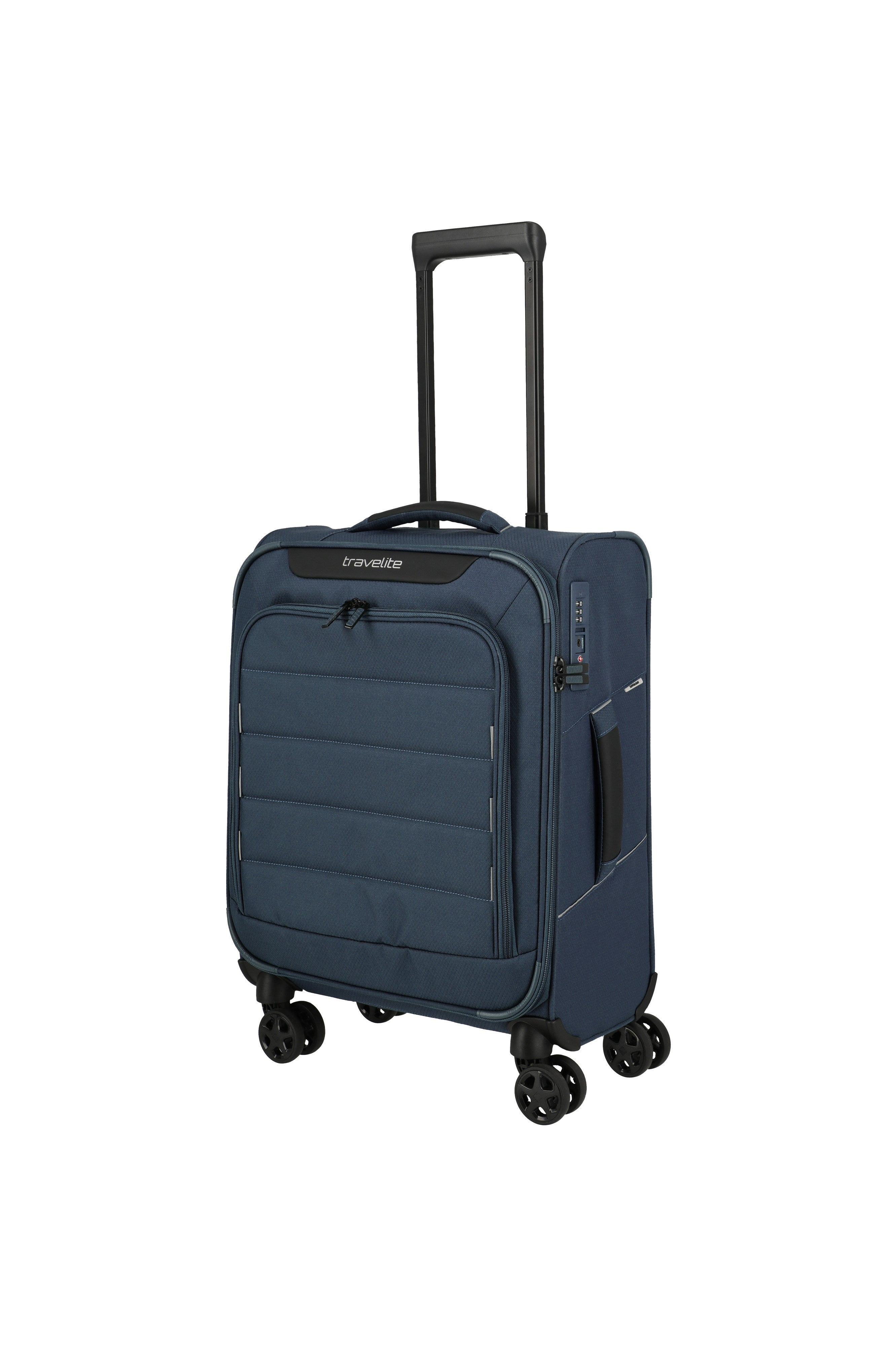 Travelite SKAII Trolley S Koffer in Blau