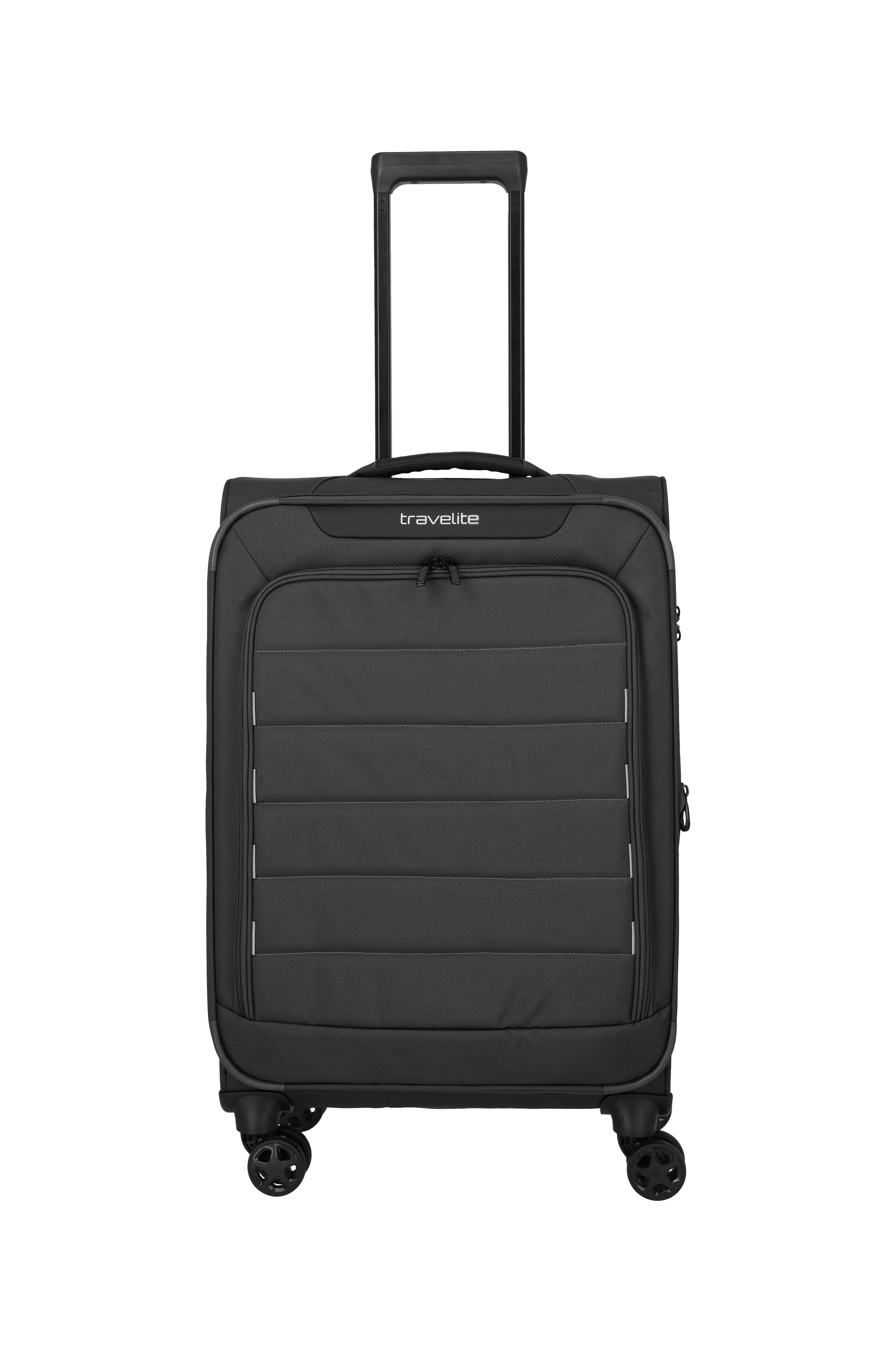Travelite SKAII Trolley M erweiterbar Koffer in Grau – Ansicht 3