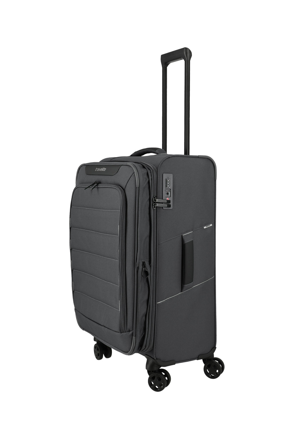 Travelite SKAII Trolley M erweiterbar Koffer in Grau