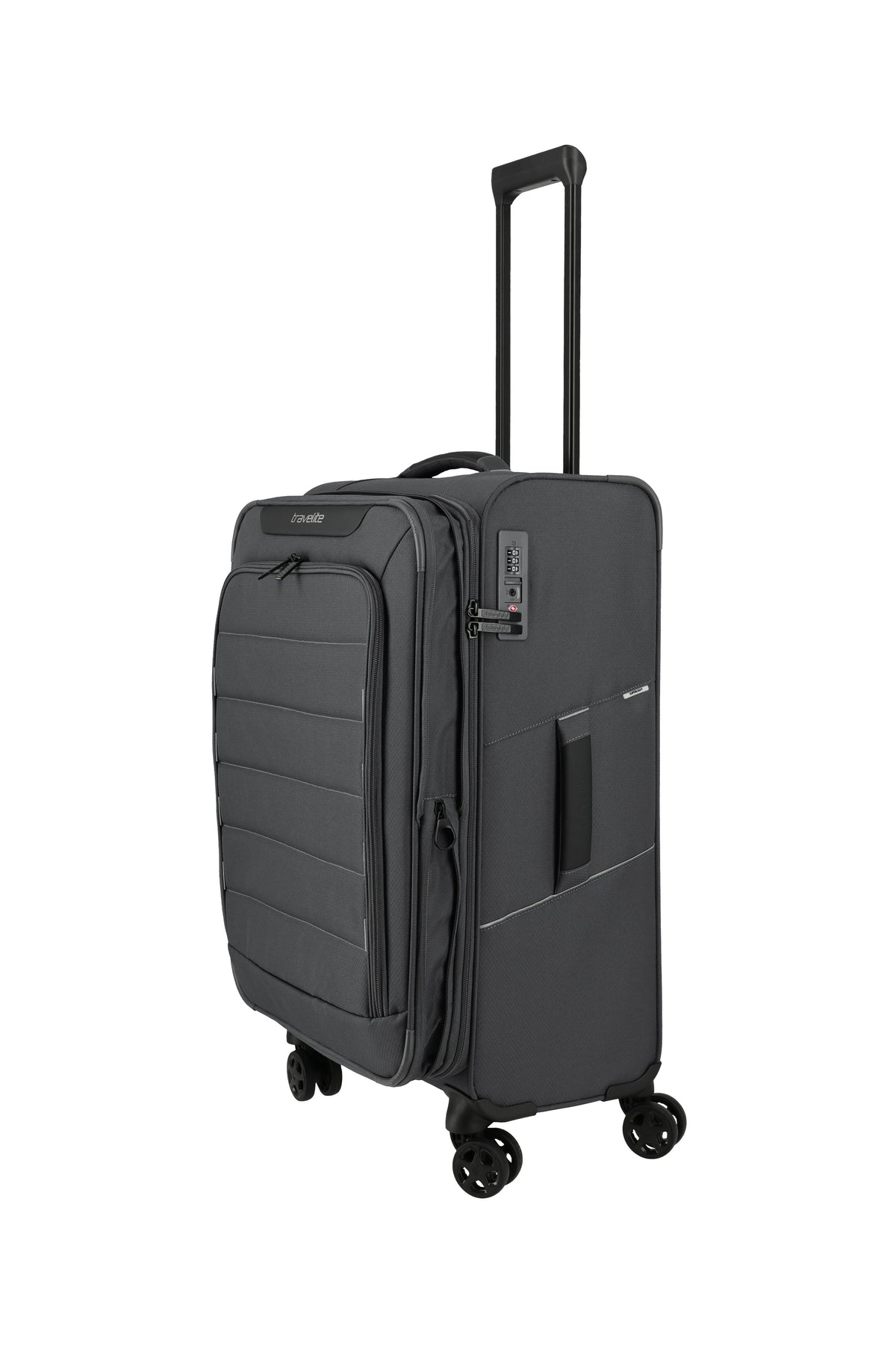 Travelite SKAII Trolley M erweiterbar Koffer in Grau