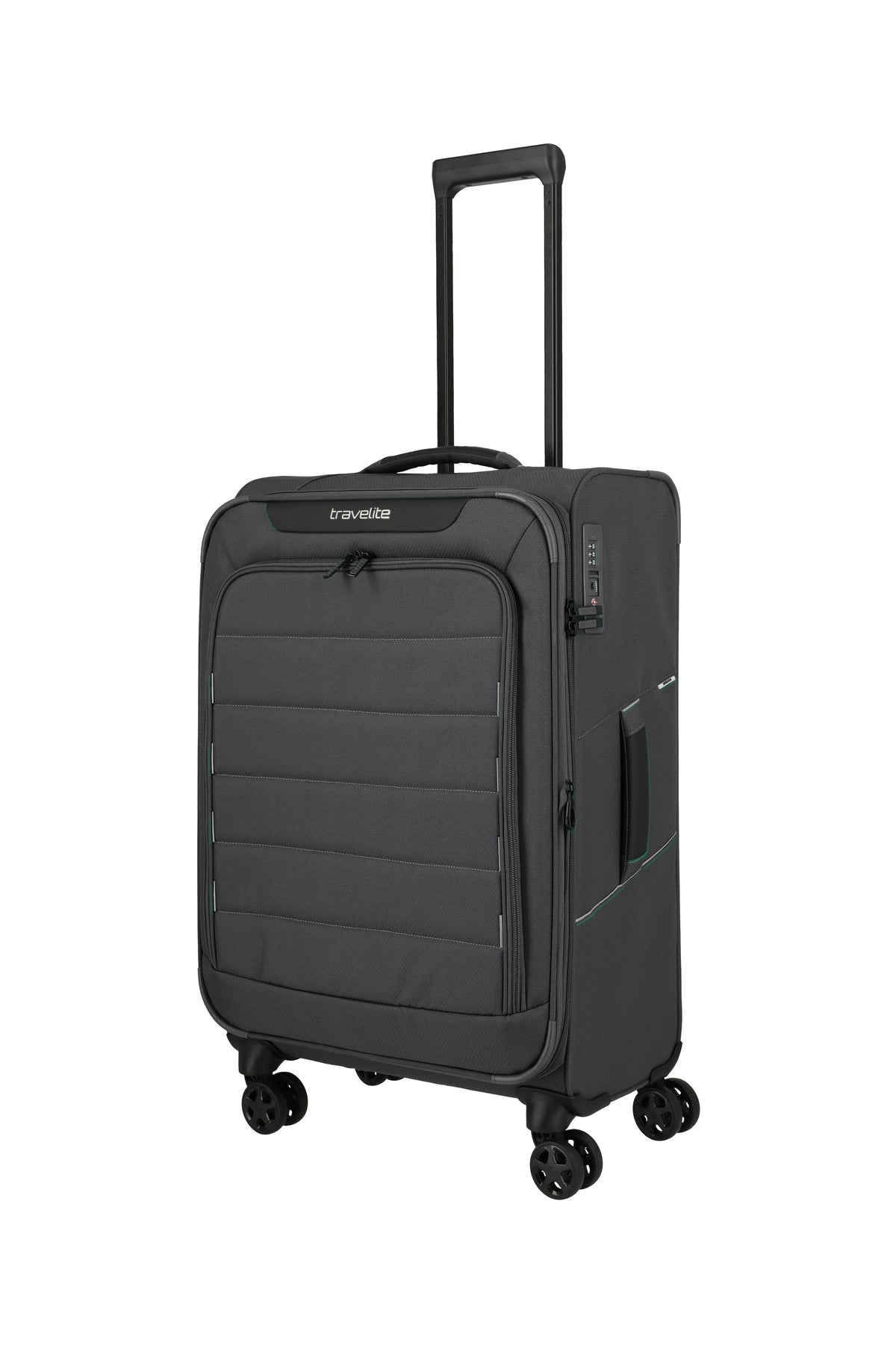 Travelite SKAII Trolley M erweiterbar Koffer in Grau – Ansicht 2