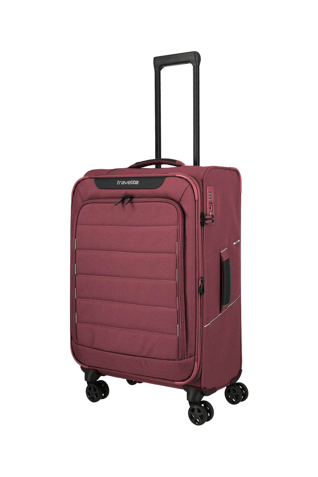 Travelite SKAII Trolley M erweiterbar Koffer in Rot – Ansicht 2