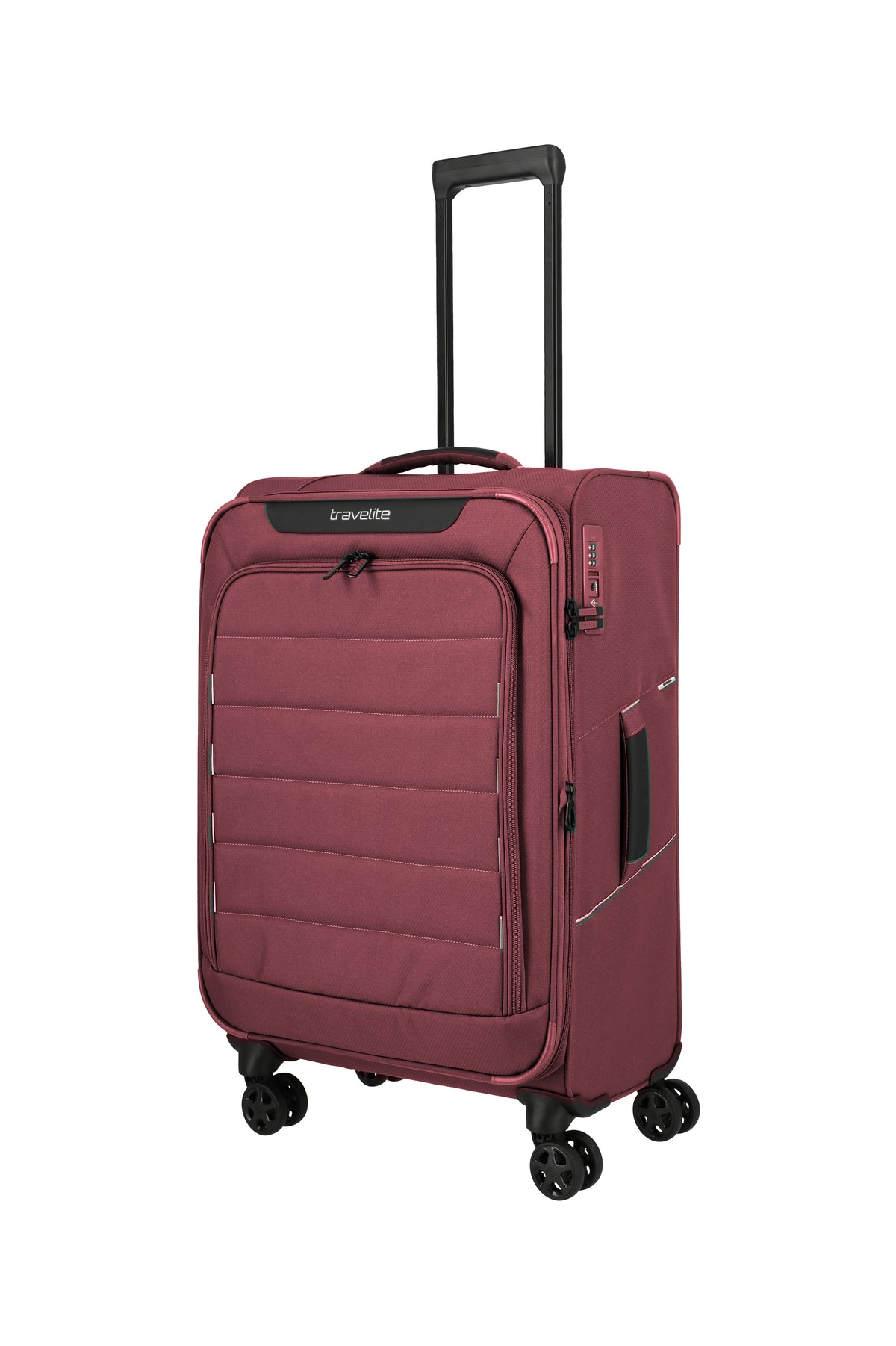 Travelite SKAII Trolley M erweiterbar Koffer in Rot – Ansicht 2