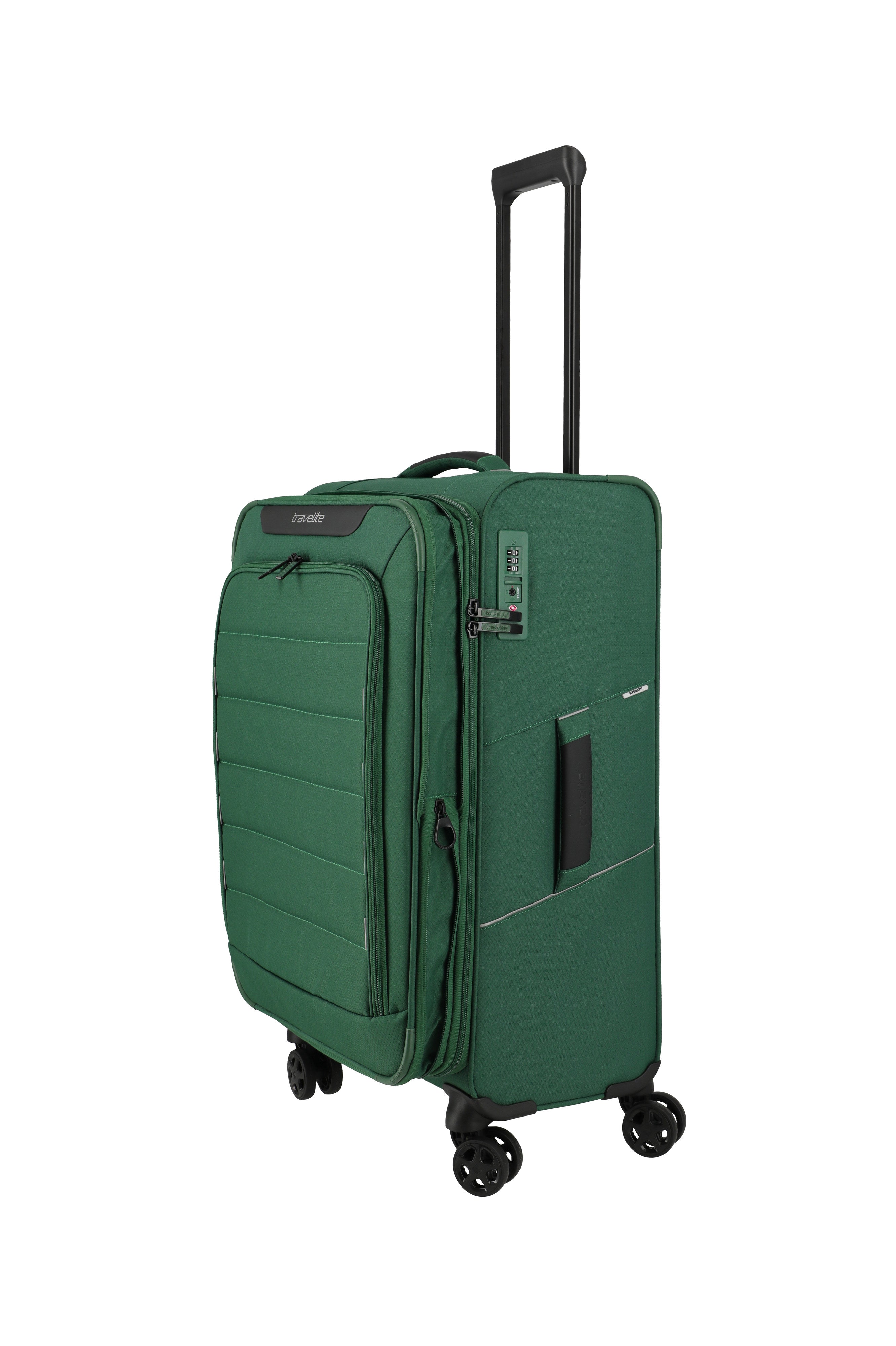 Travelite SKAII Trolley M erweiterbar Koffer in Grün