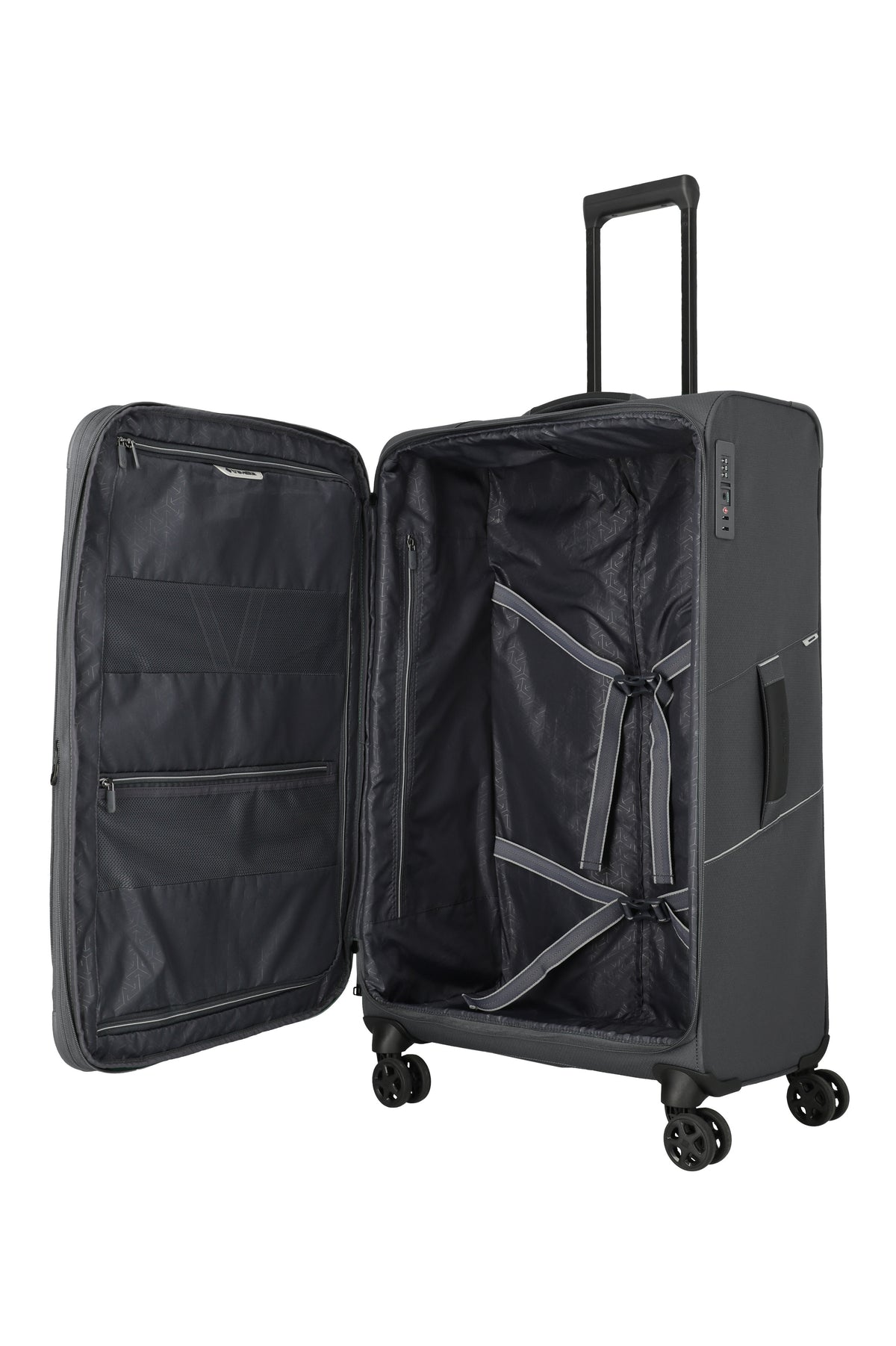 Travelite SKAII Trolley L erweiterbar Koffer in Grau – Ansicht 6