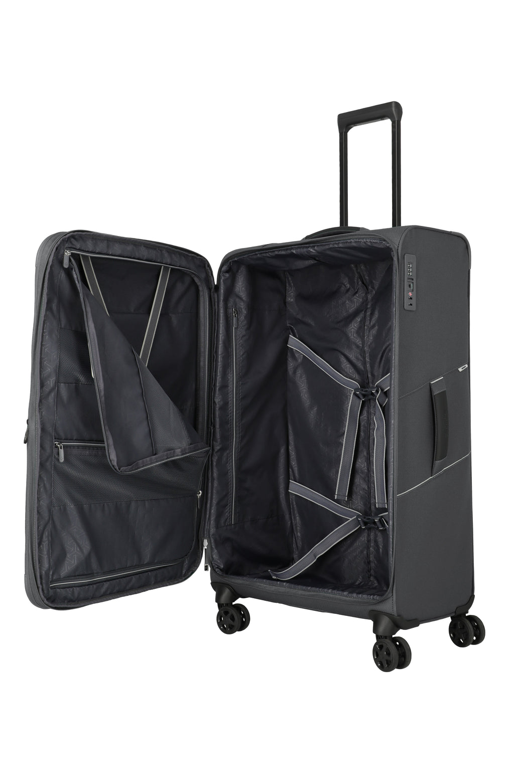 Travelite SKAII Trolley L erweiterbar Koffer in Grau – Ansicht 5