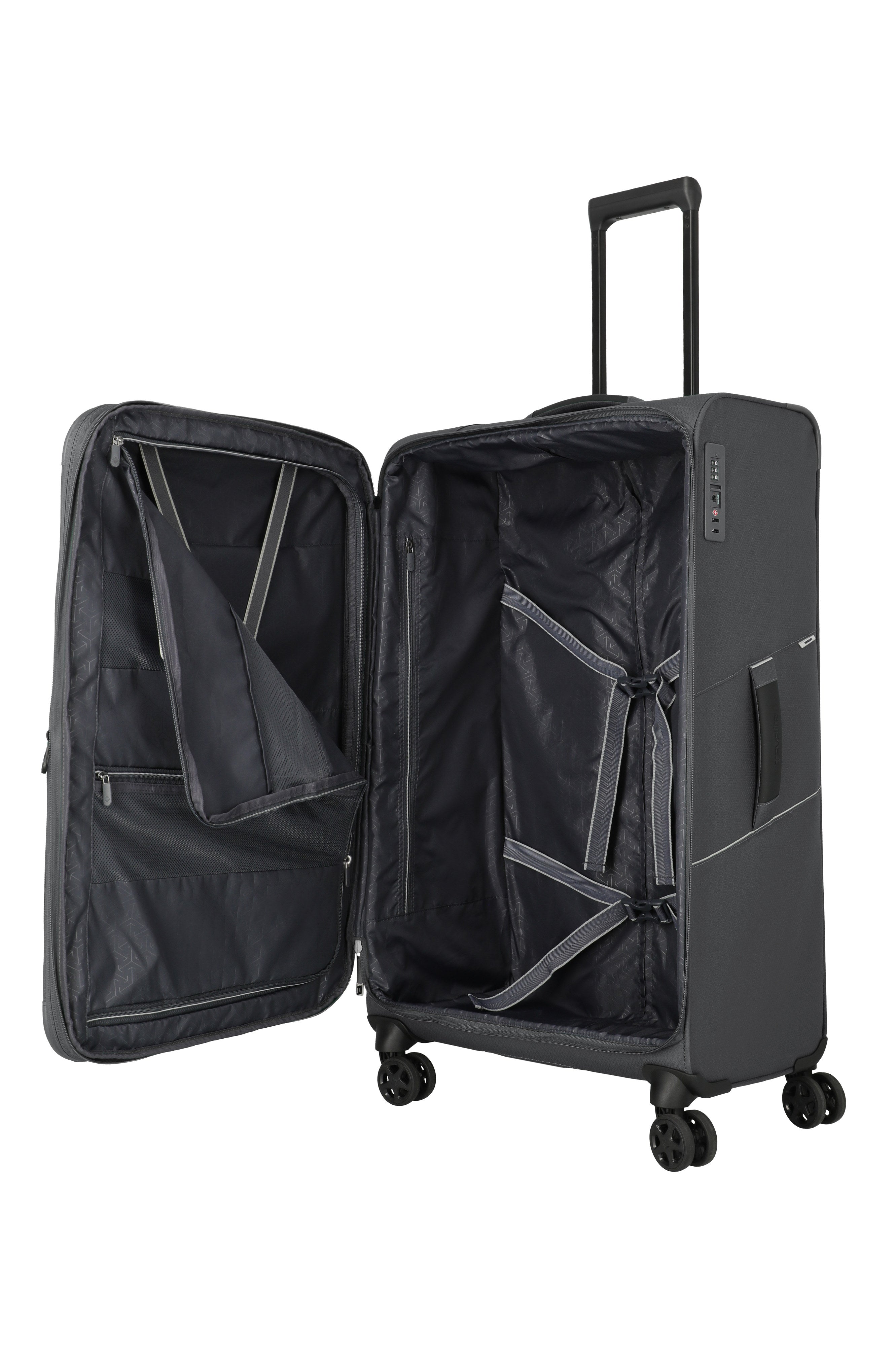Travelite SKAII Trolley L erweiterbar Koffer in Grau – Ansicht 5