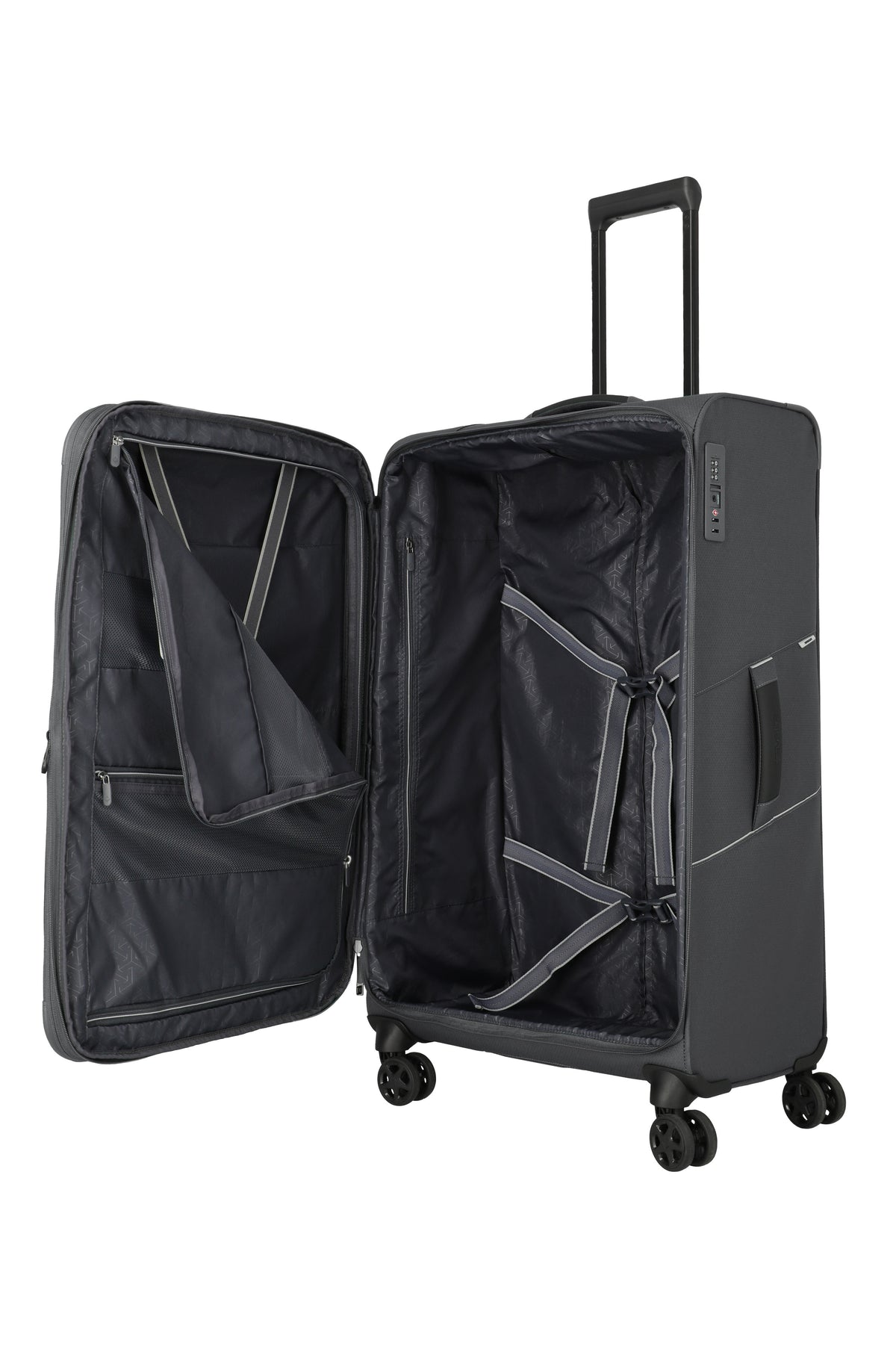 Travelite SKAII Trolley L erweiterbar Koffer in Grau – Ansicht 5