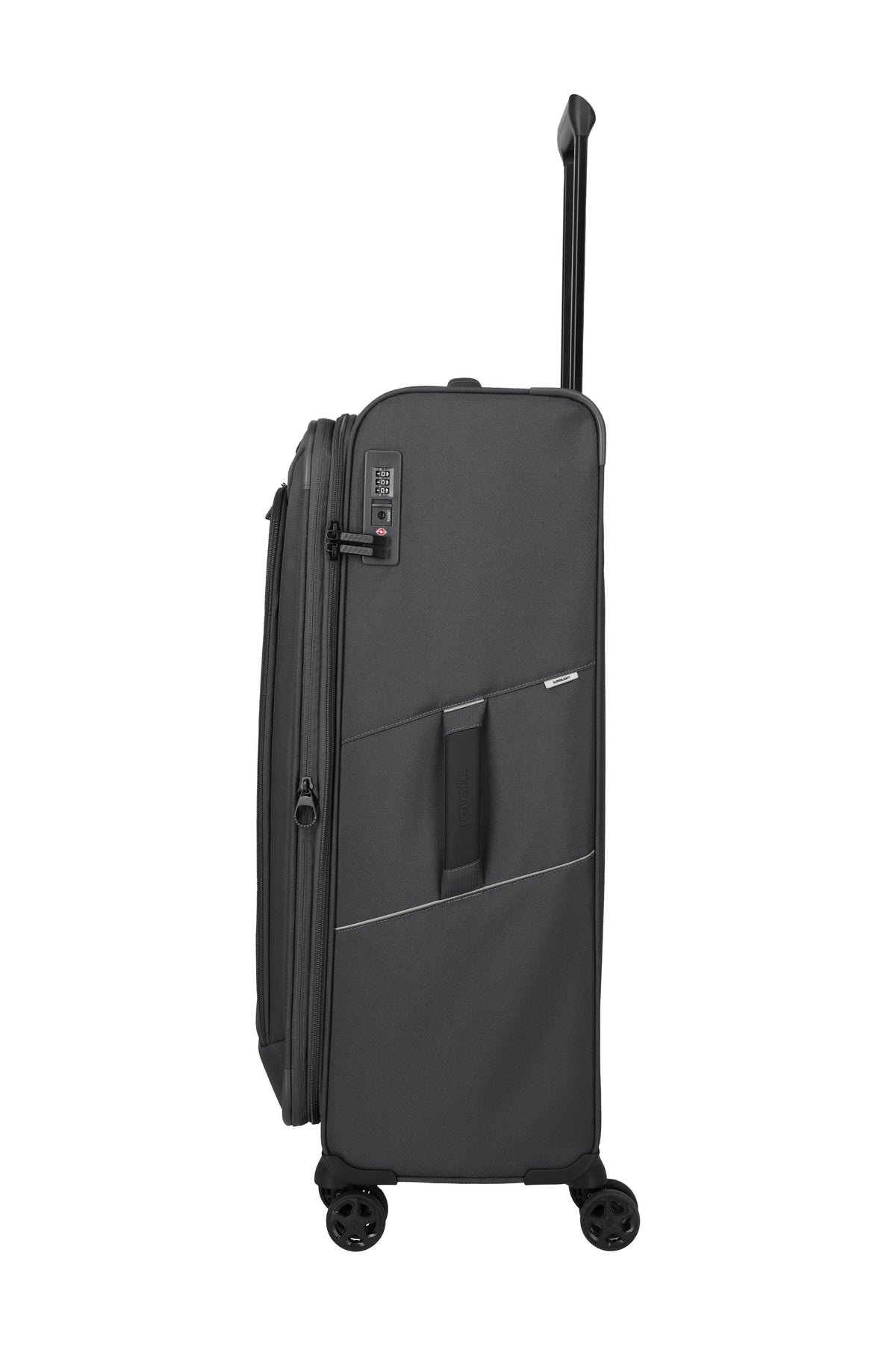 Travelite SKAII Trolley L erweiterbar Koffer in Grau – Ansicht 3