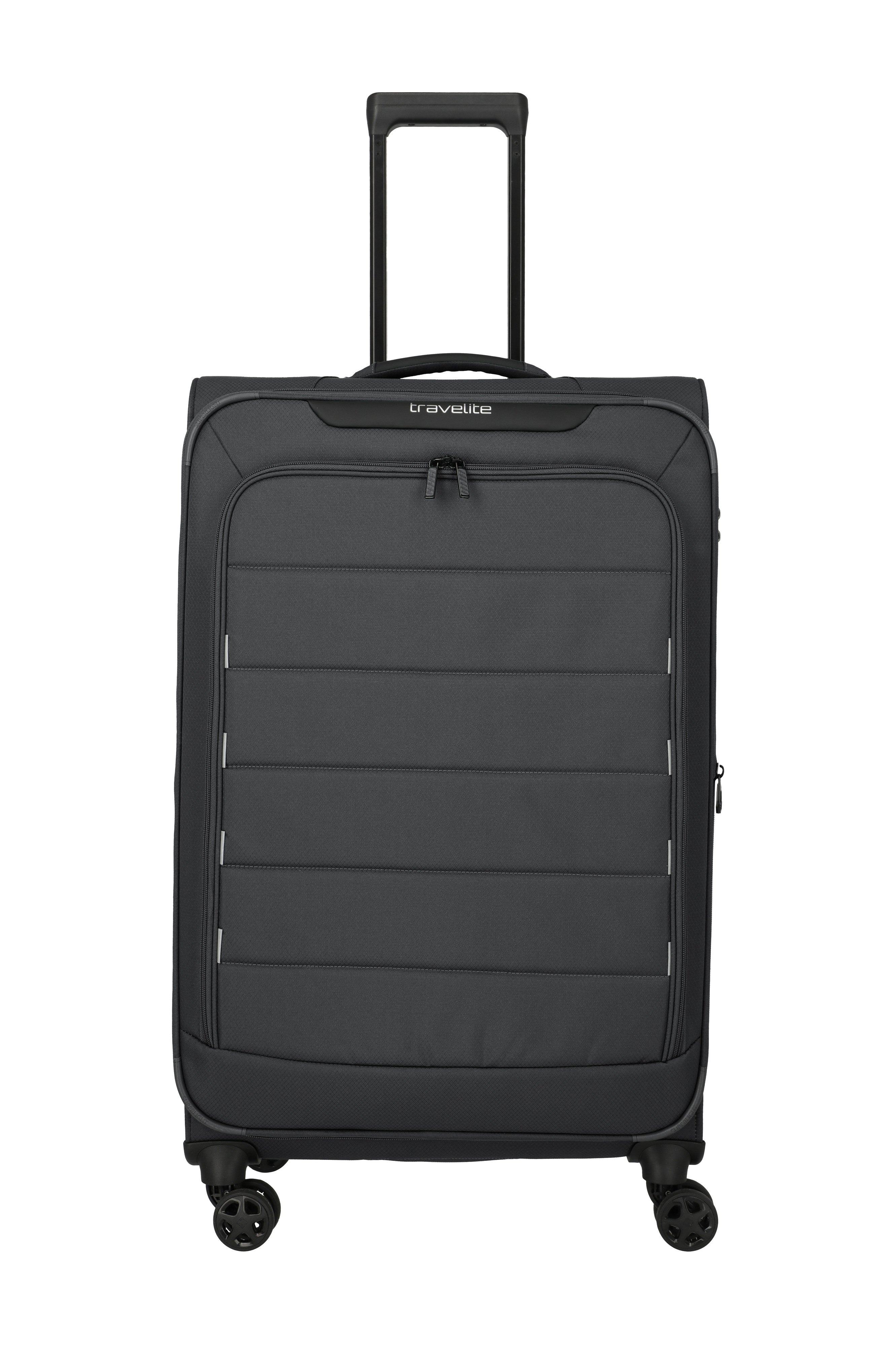 Travelite SKAII Trolley L erweiterbar Koffer in Grau – Ansicht 2