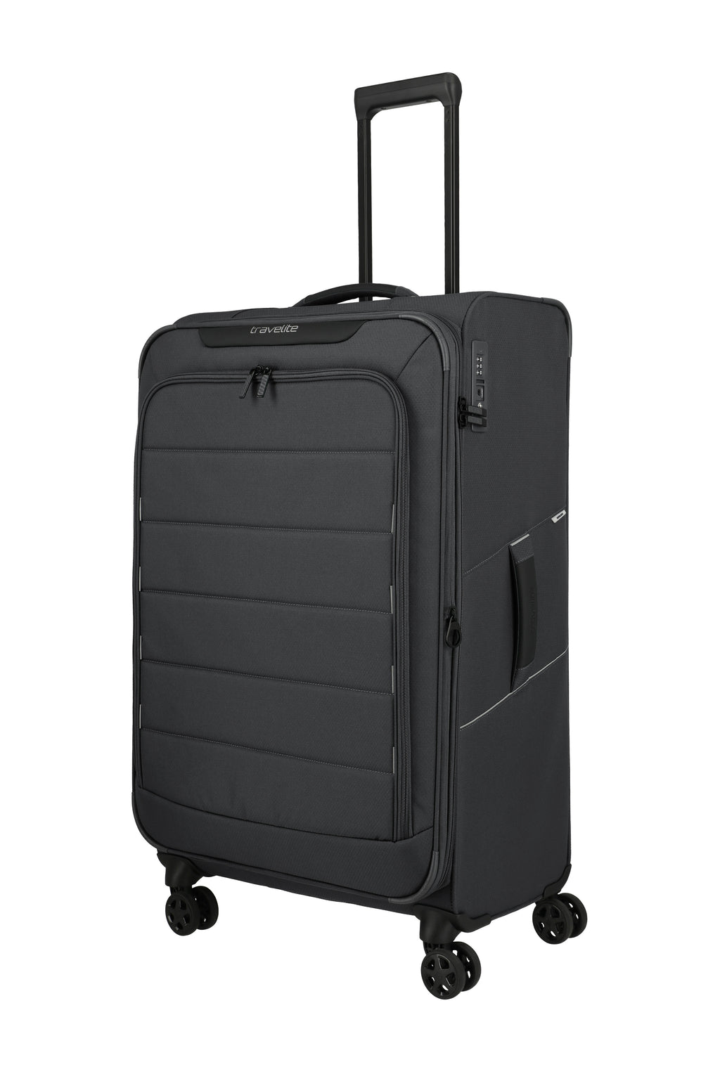Travelite SKAII Trolley L erweiterbar Koffer in Grau