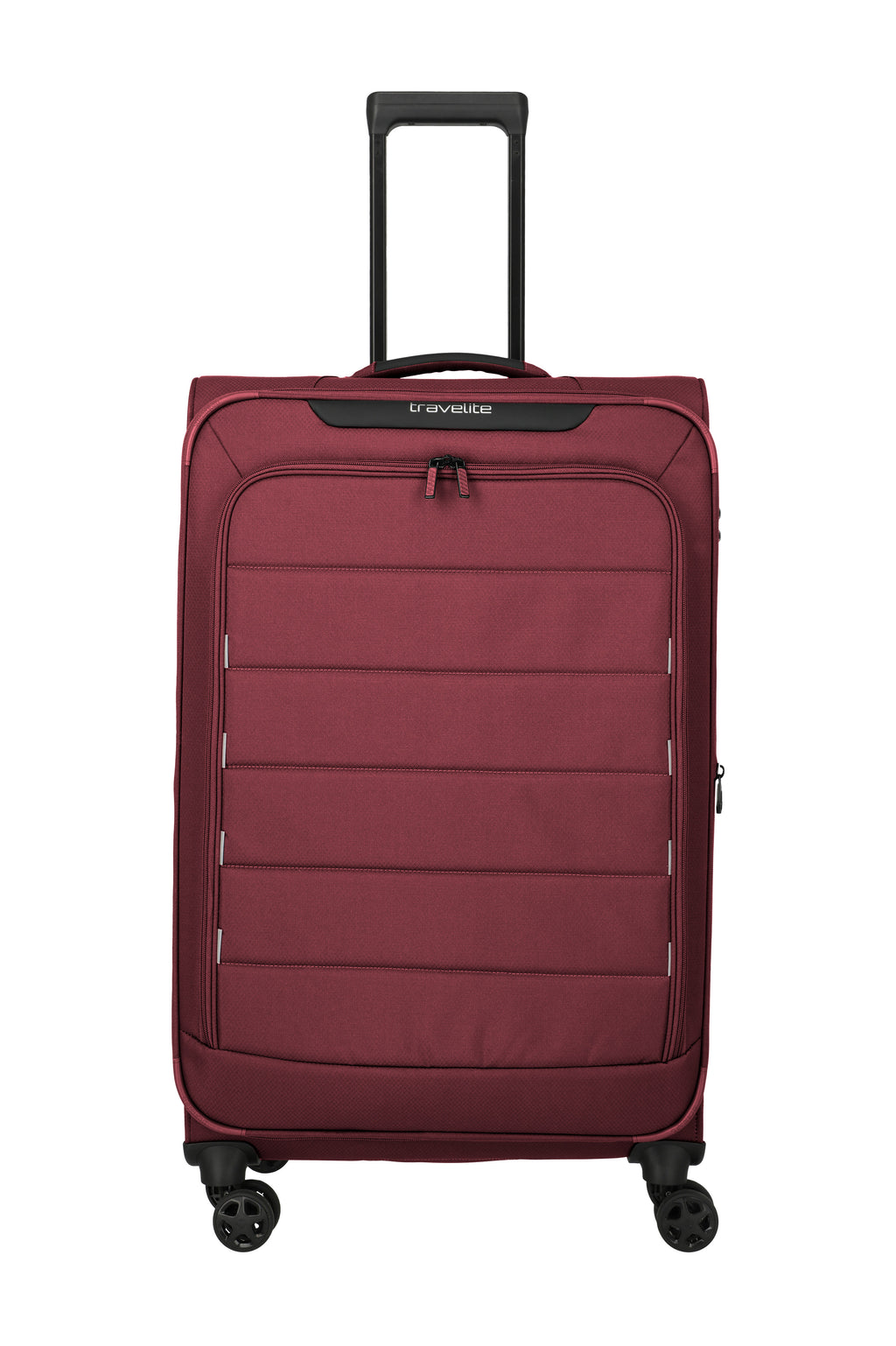 Travelite SKAII Trolley L erweiterbar Koffer in Rot – Ansicht 3