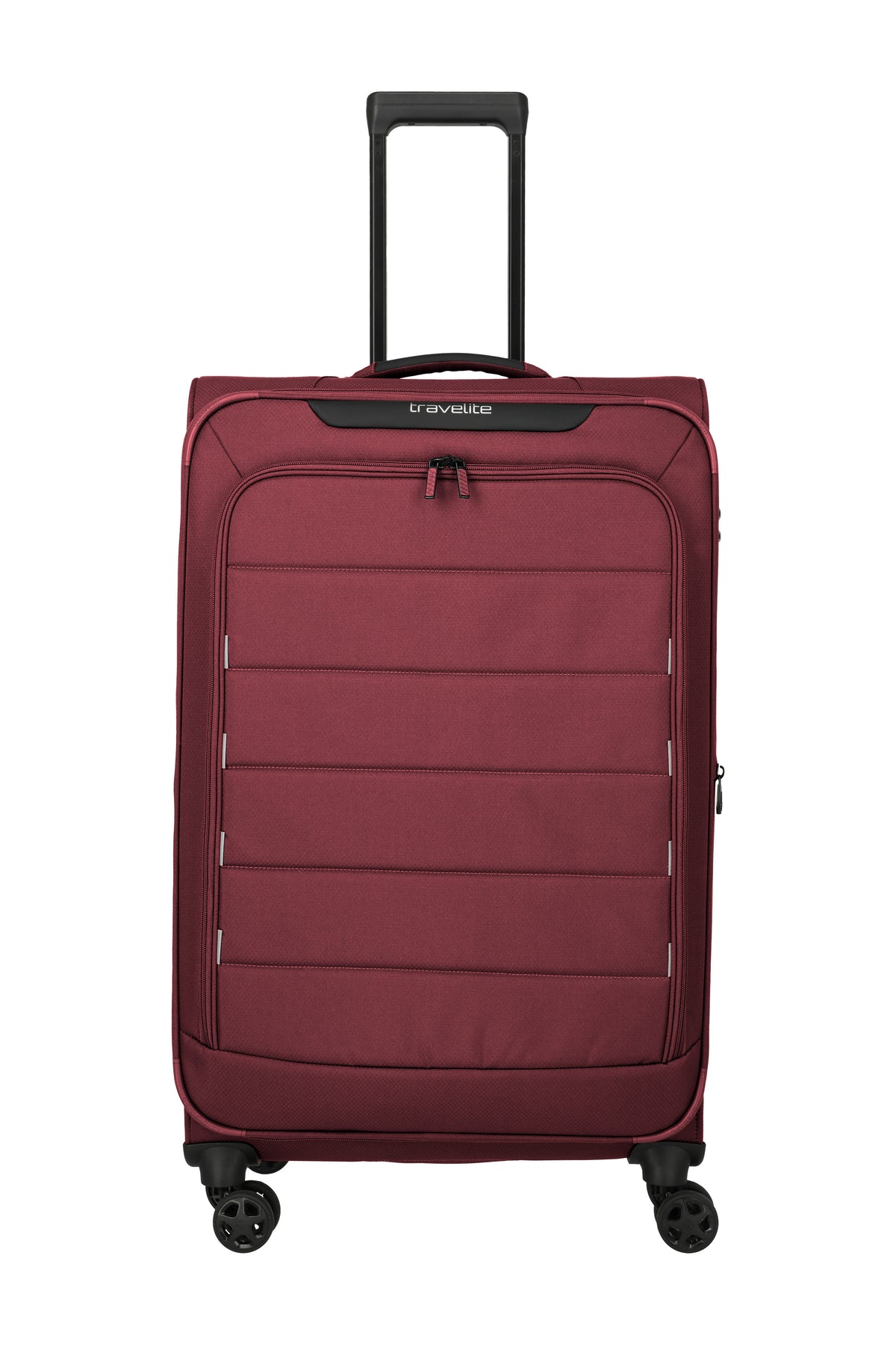 Travelite SKAII Trolley L erweiterbar Koffer in Rot – Ansicht 3