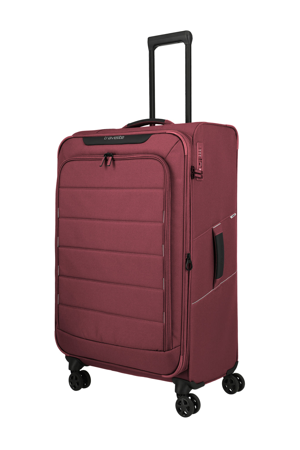 Travelite SKAII Trolley L erweiterbar Koffer in Rot – Ansicht 2