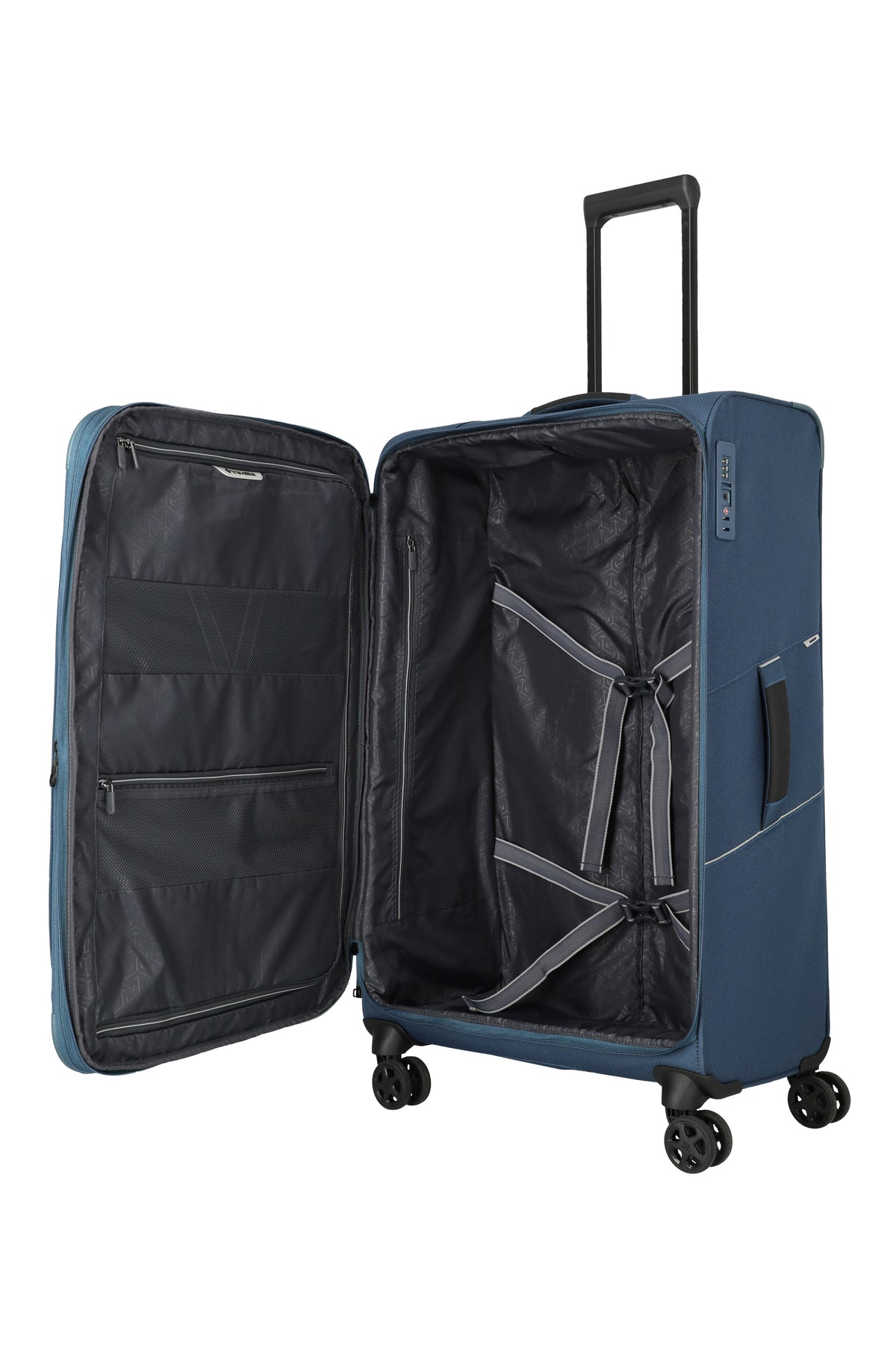 Travelite SKAII Trolley L erweiterbar Koffer in Blau – Ansicht 7