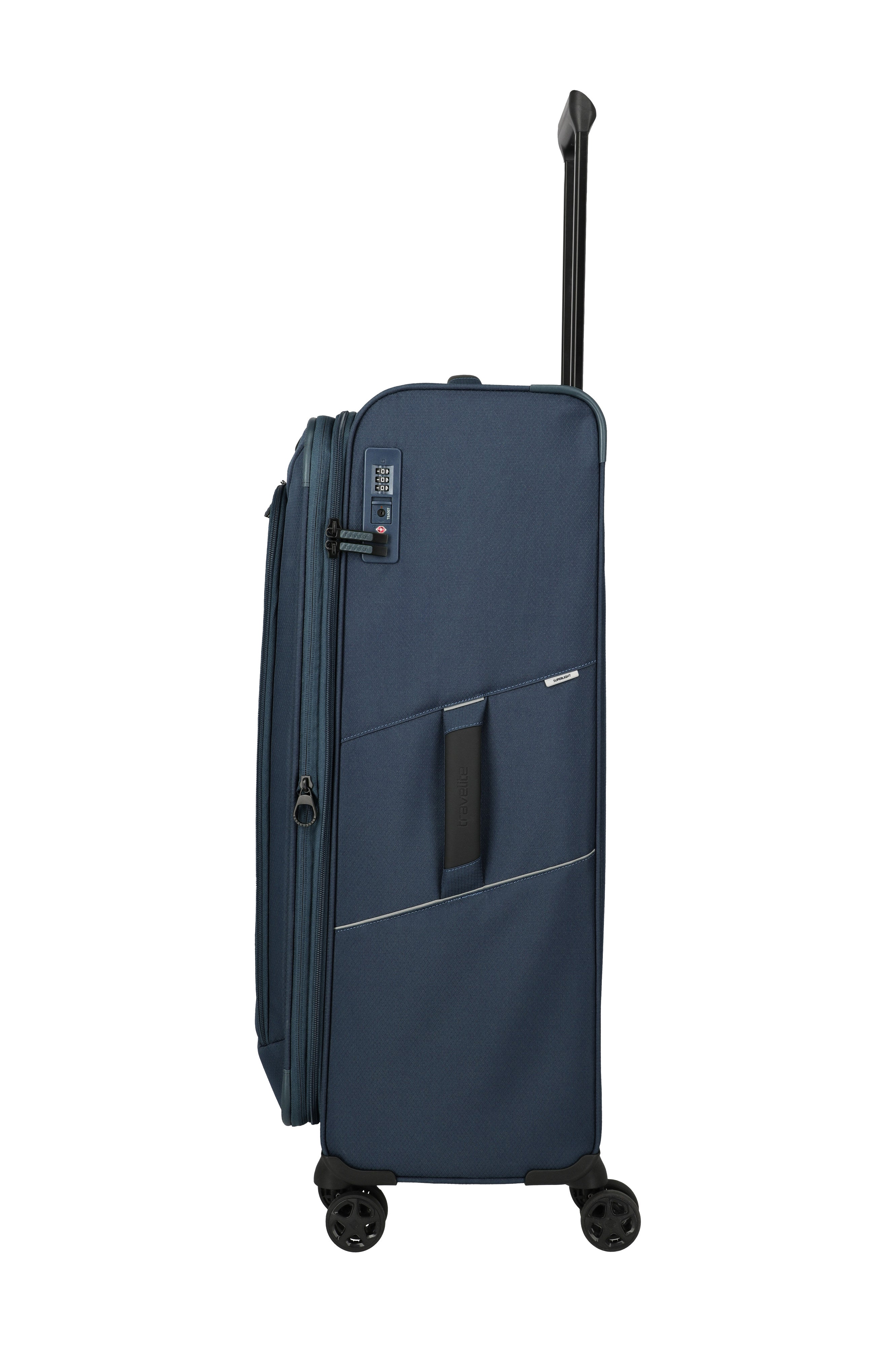 Travelite SKAII Trolley L erweiterbar Koffer in Blau – Ansicht 4