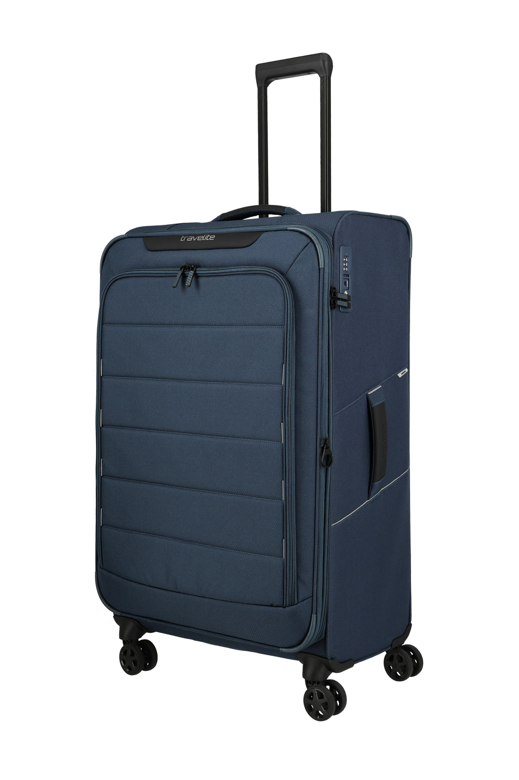 Travelite SKAII Trolley L erweiterbar Koffer in Blau – Ansicht 2