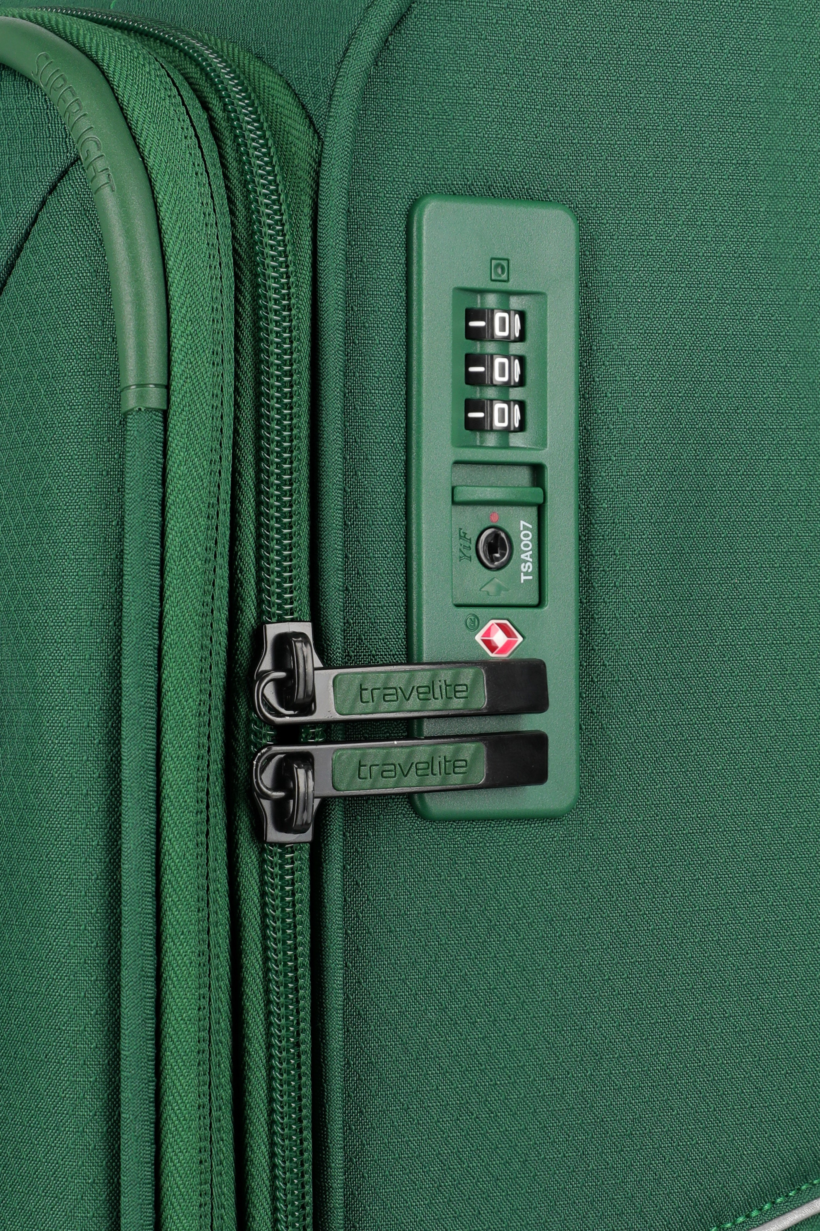 Travelite SKAII Trolley L erweiterbar Koffer in Grün – Ansicht 11