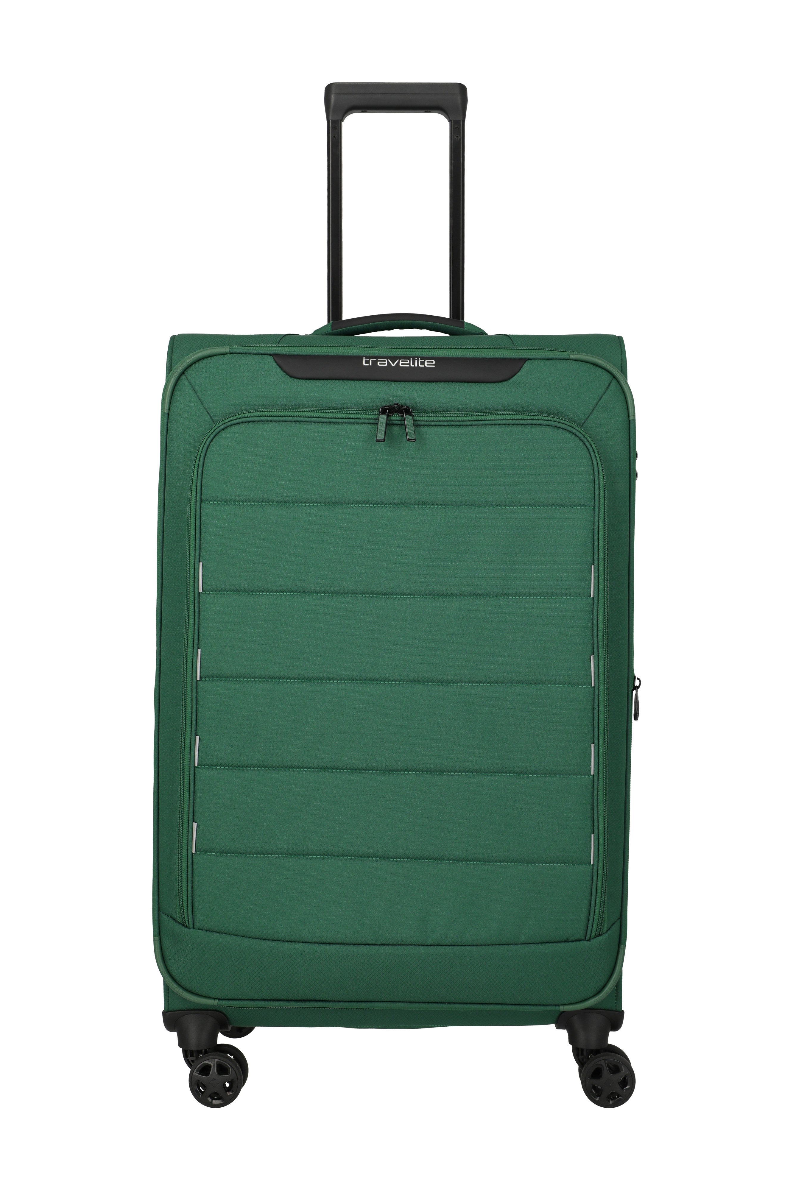 Travelite SKAII Trolley L erweiterbar Koffer in Grün – Ansicht 2