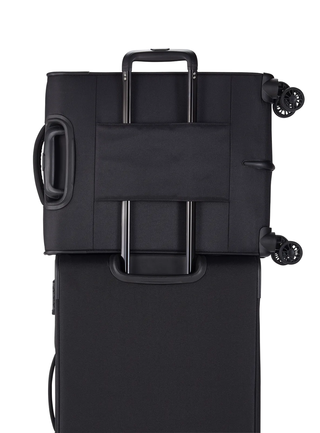 Travelite CHIOS 4w Trolley S, Schwarz – Detailansicht