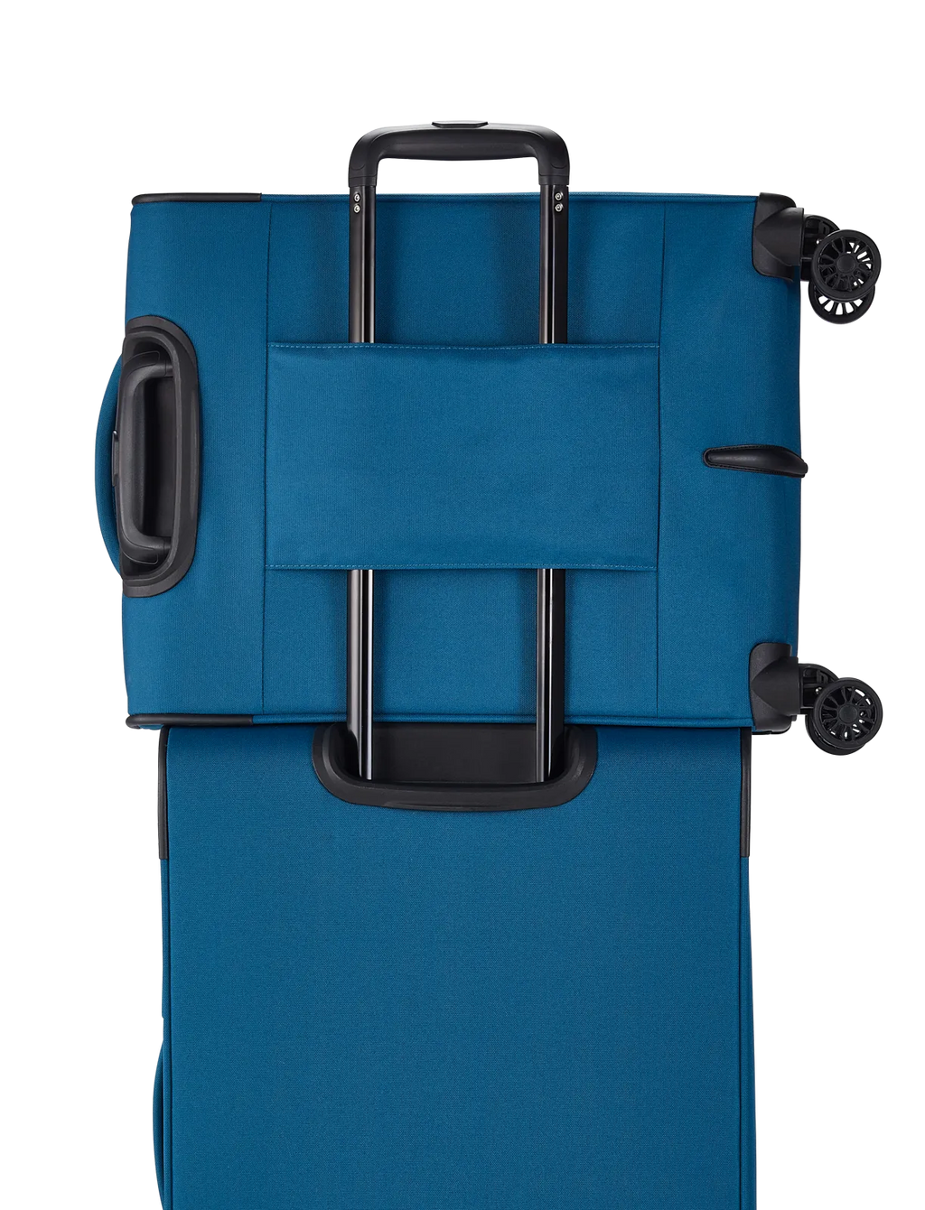 Travelite CHIOS 4w Trolley S, Petrol – Detailansicht