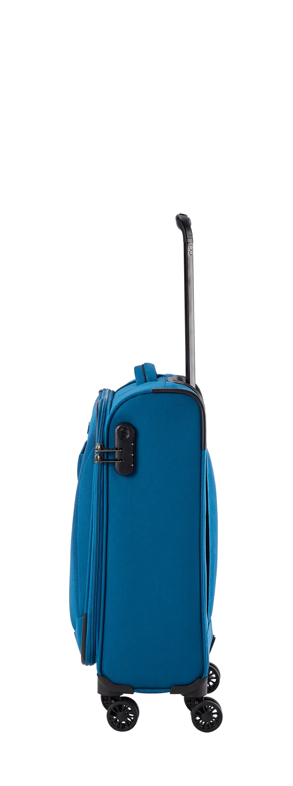 Travelite CHIOS 4w Trolley S, Petrol – rechte Seitenansicht