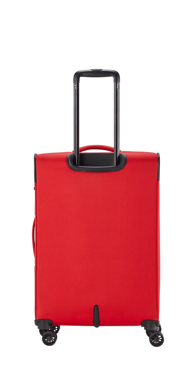 Travelite CHIOS 4w Trolley M erw., Rot – Rückansicht