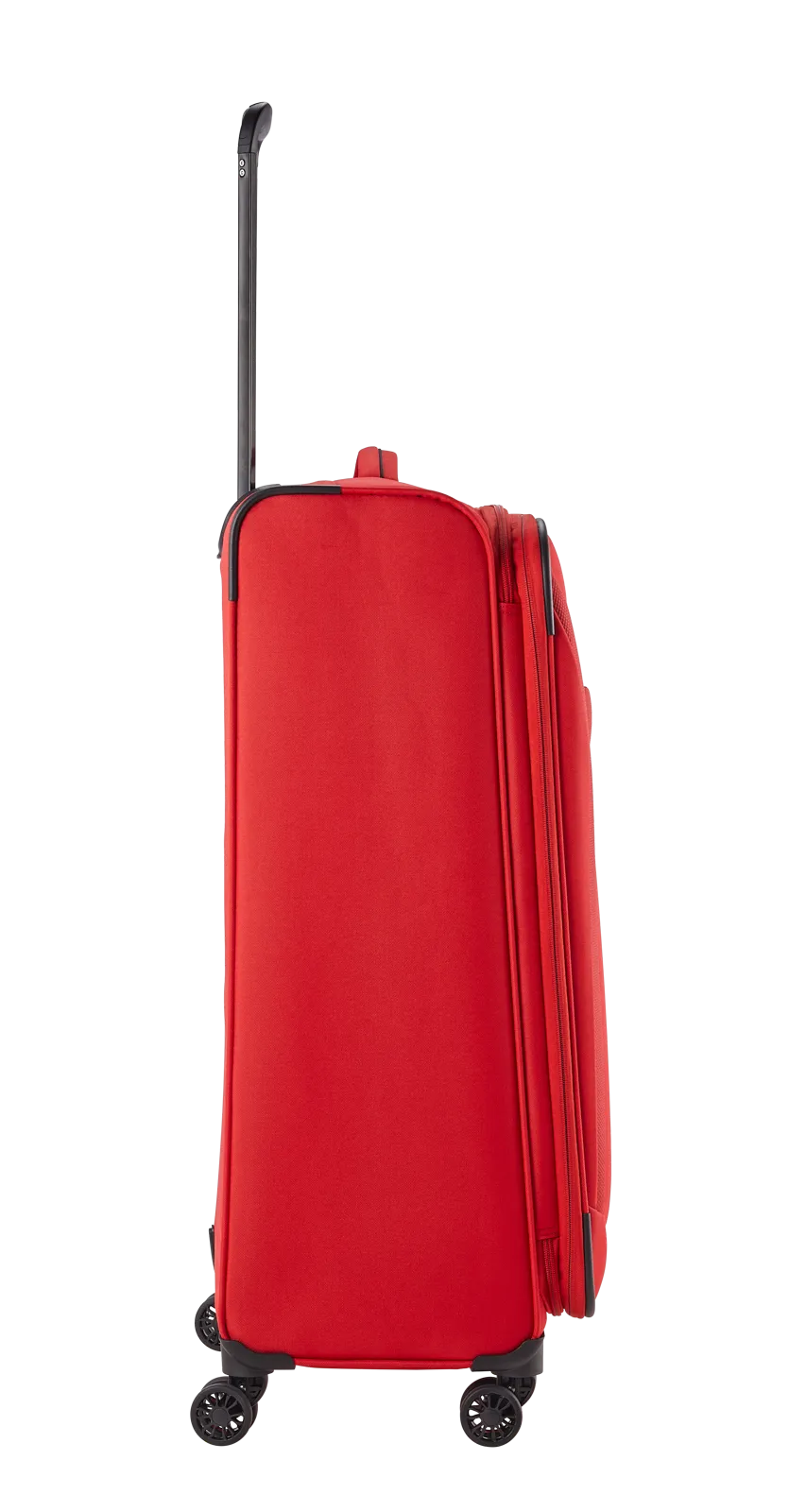Travelite CHIOS 4w Trolley L erw., Rot – linke Seitenansicht