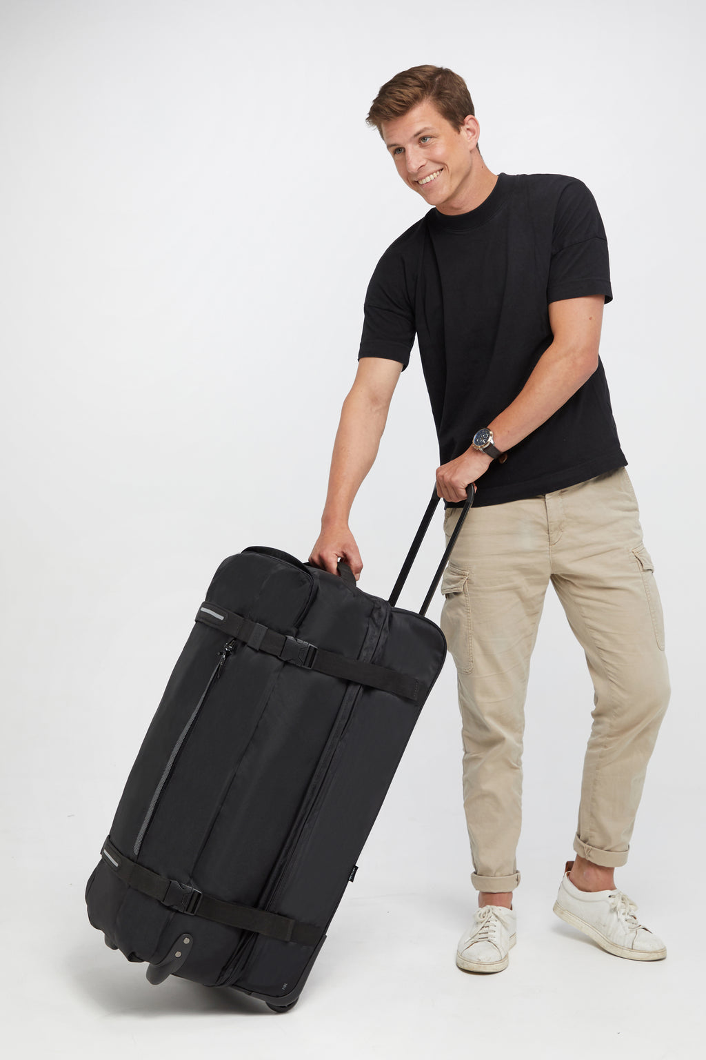 American Tourister Urban Track Reisetasche auf Rollen M Asphalt Black · Bild 2
