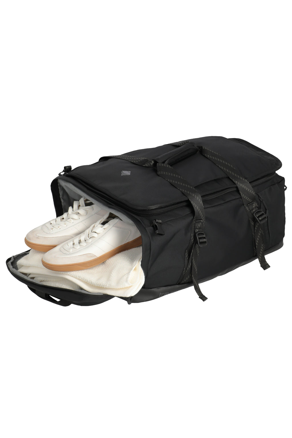 travelite Venture Line Duffle L Reisetasche in Black – Ansicht 11